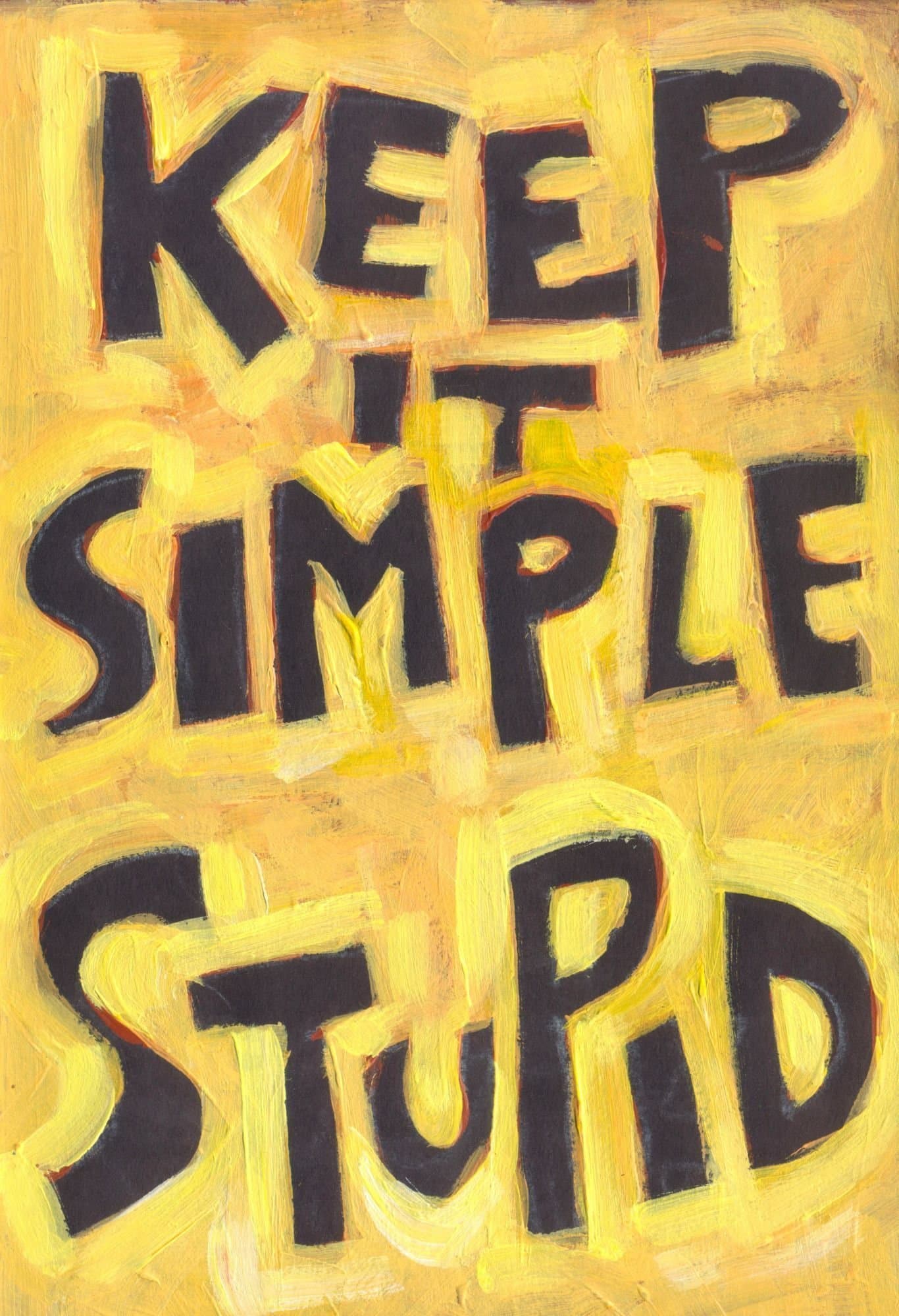 Keep it SimPle Stupid - Sobriety gift