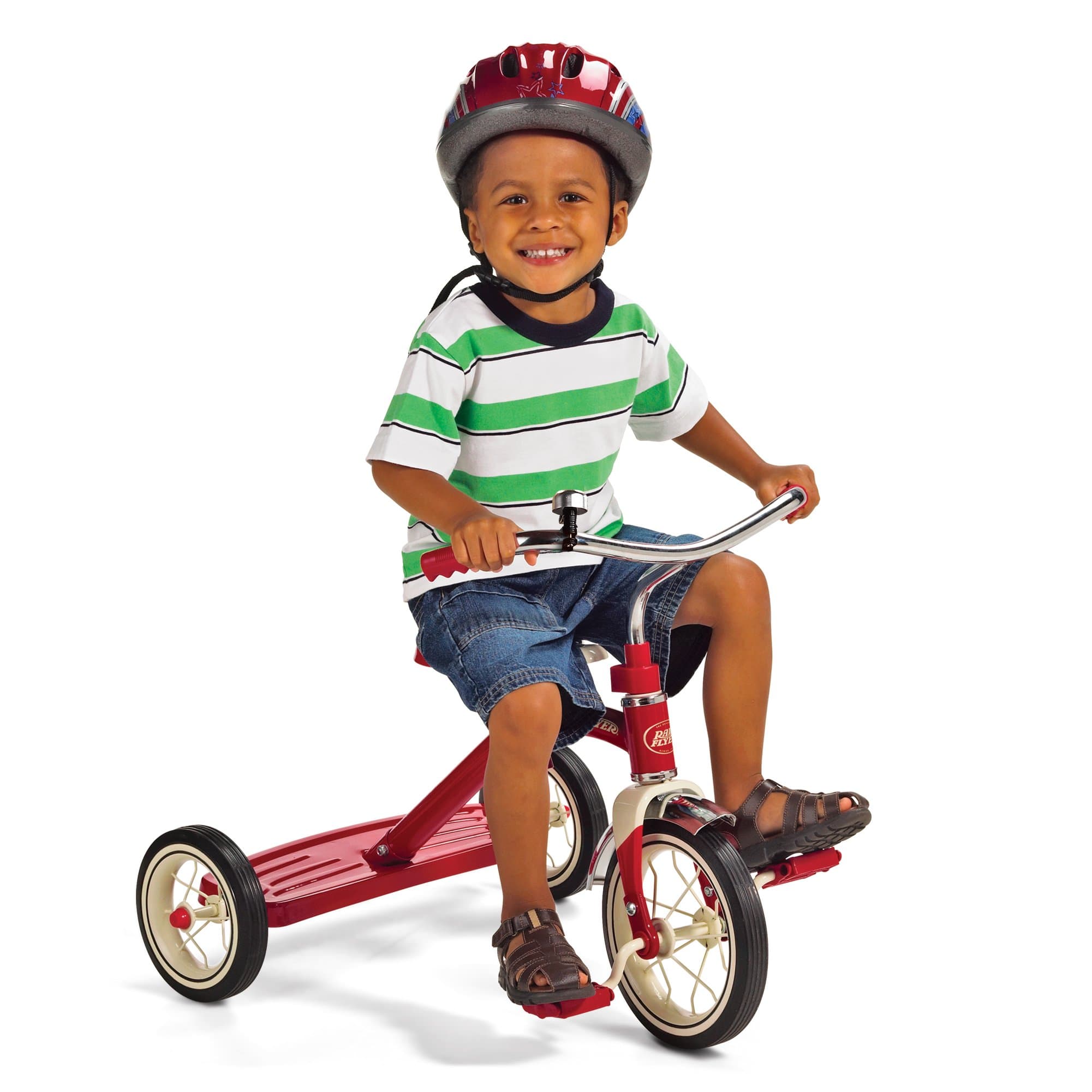 Radio Flyer Classic Deck Tricycle, Red