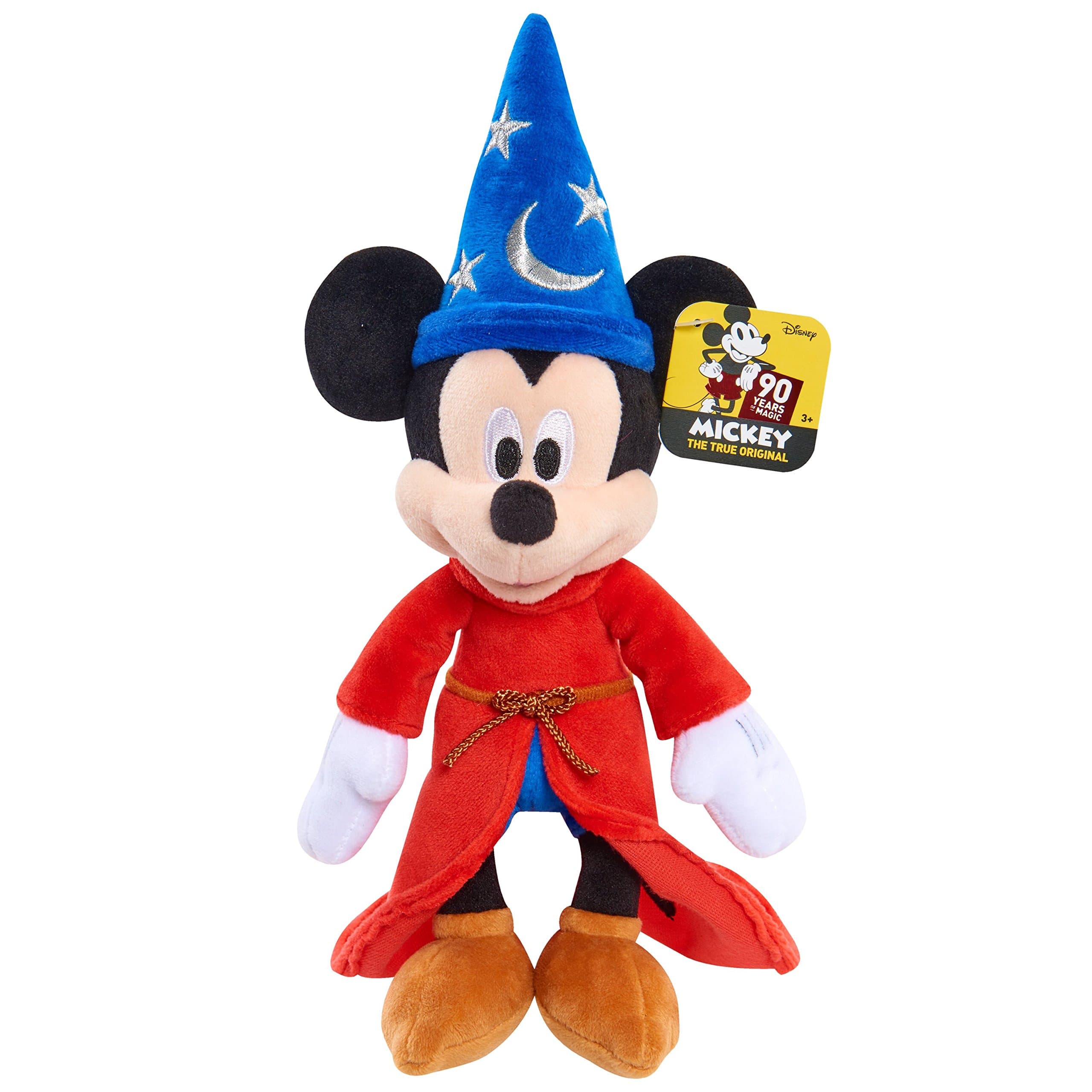 Disney Mickey 90th Beans Plush 8" - Sorcerer