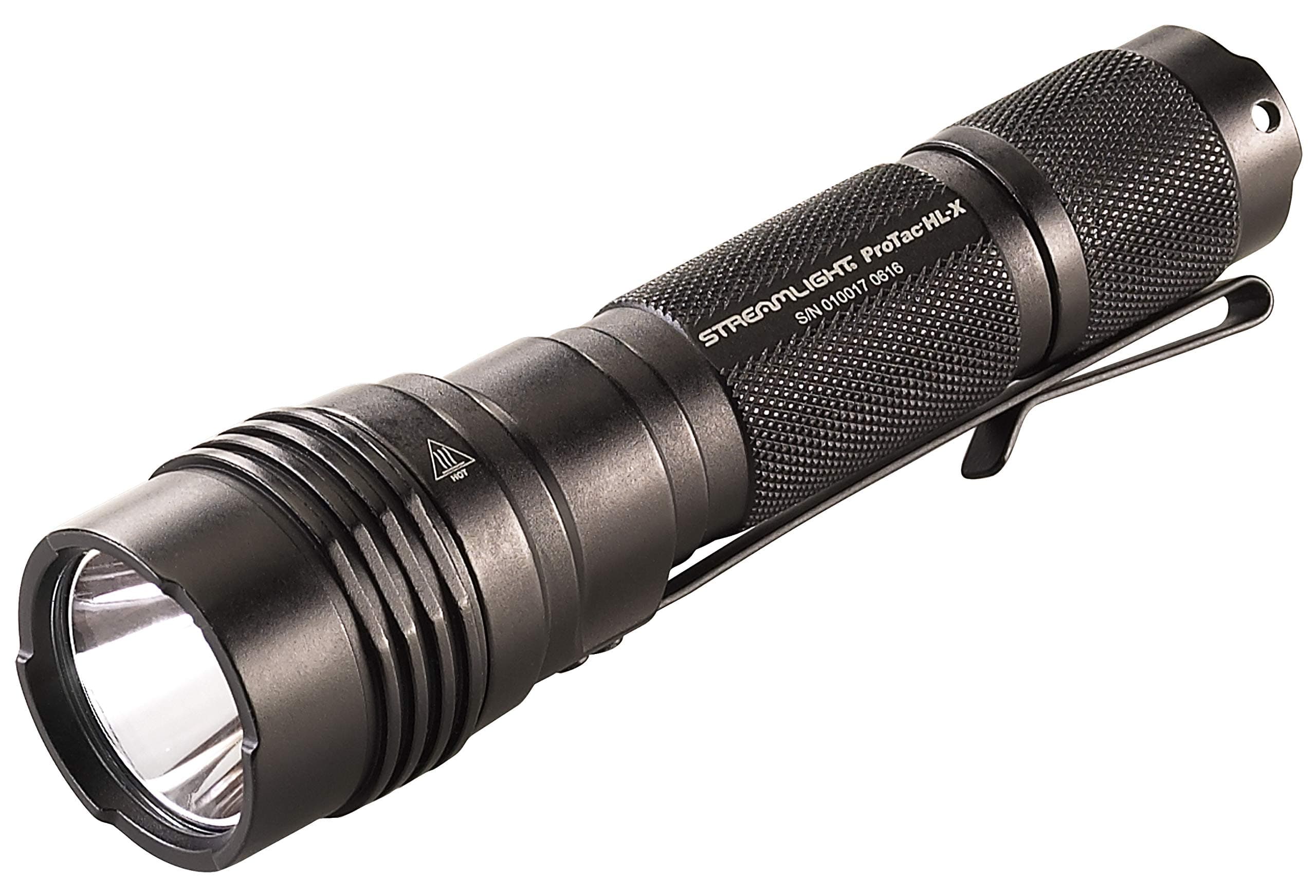 Streamlight 88085 ProTac HL-X USB 1,300-Lumen 35,000-Candela Handheld Tactical LED Flashlight, Ten-TAP Programmable, Box, Black