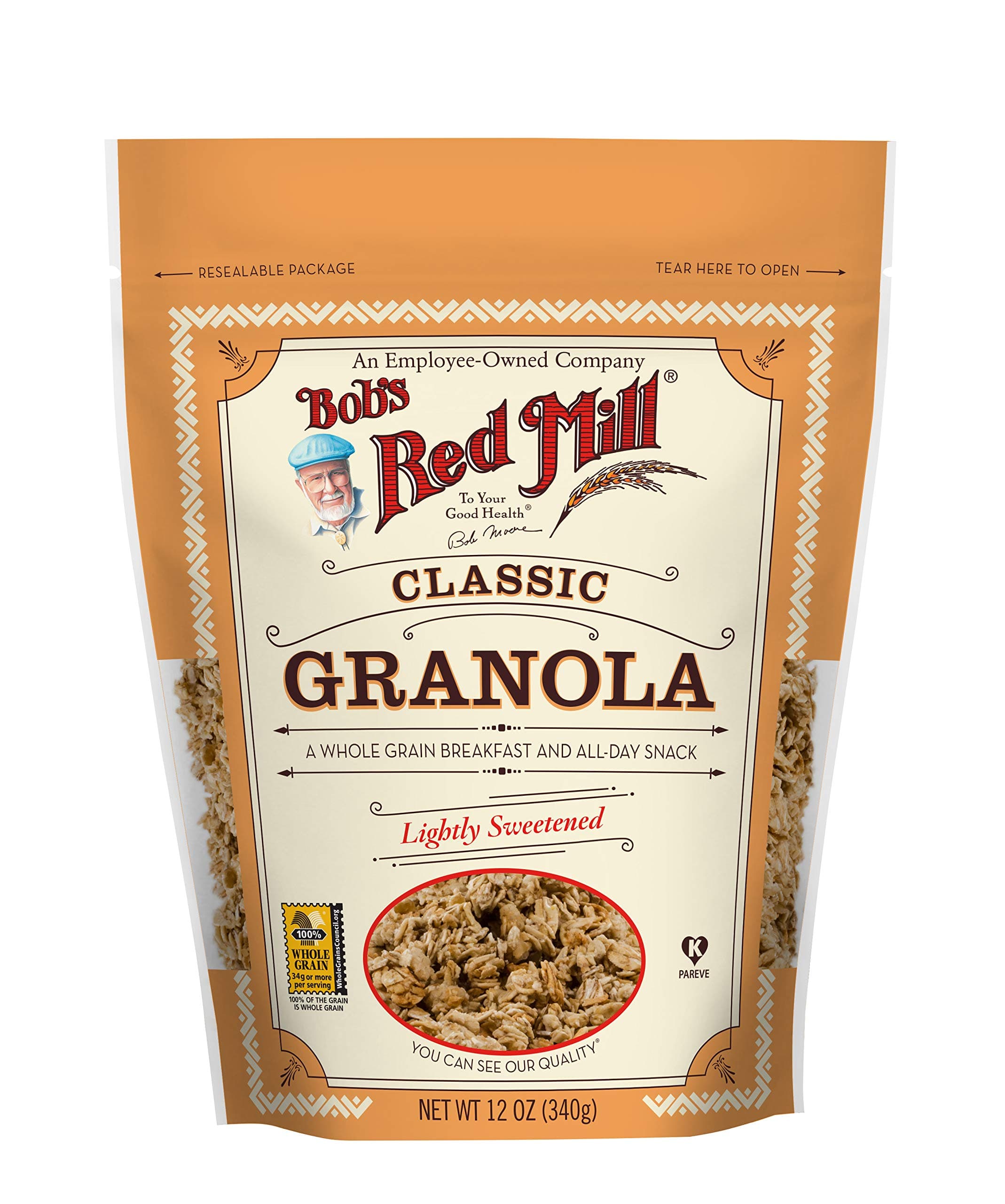 Natural Whole Grain Granola, 12-ounce