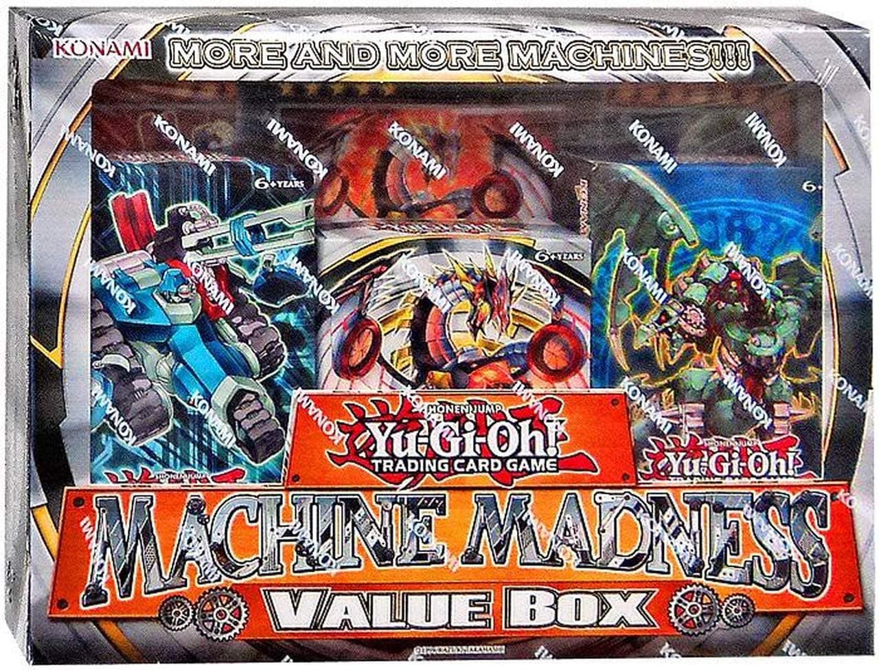 Konami Yu-Gi-Oh Machine Madness Value Box 3 Structure Deck + 3 Jumbo Card (Cyber Dragon Revolution Machina Mayhem Machine Revolt)