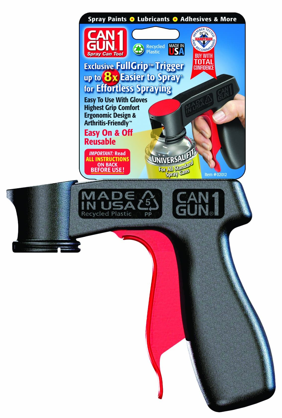 Can-Gun1 2012 Premium Can Tool Aerosol Spray, Pack of 3
