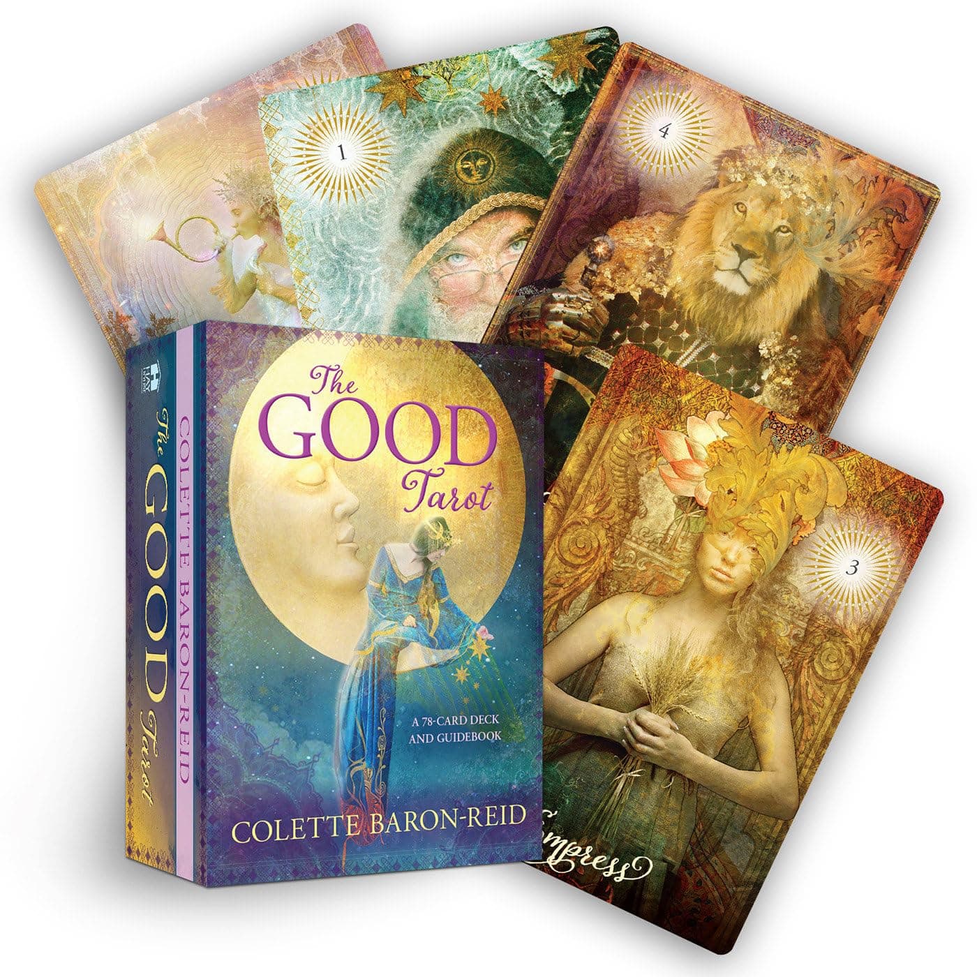 The Good Tarot: A 78-Card Modern Tarot Deck with The Four Elements ― Air, Water, Earth And Fire for Suits ― Inspirational Tarot Cards with Positive Affirmations