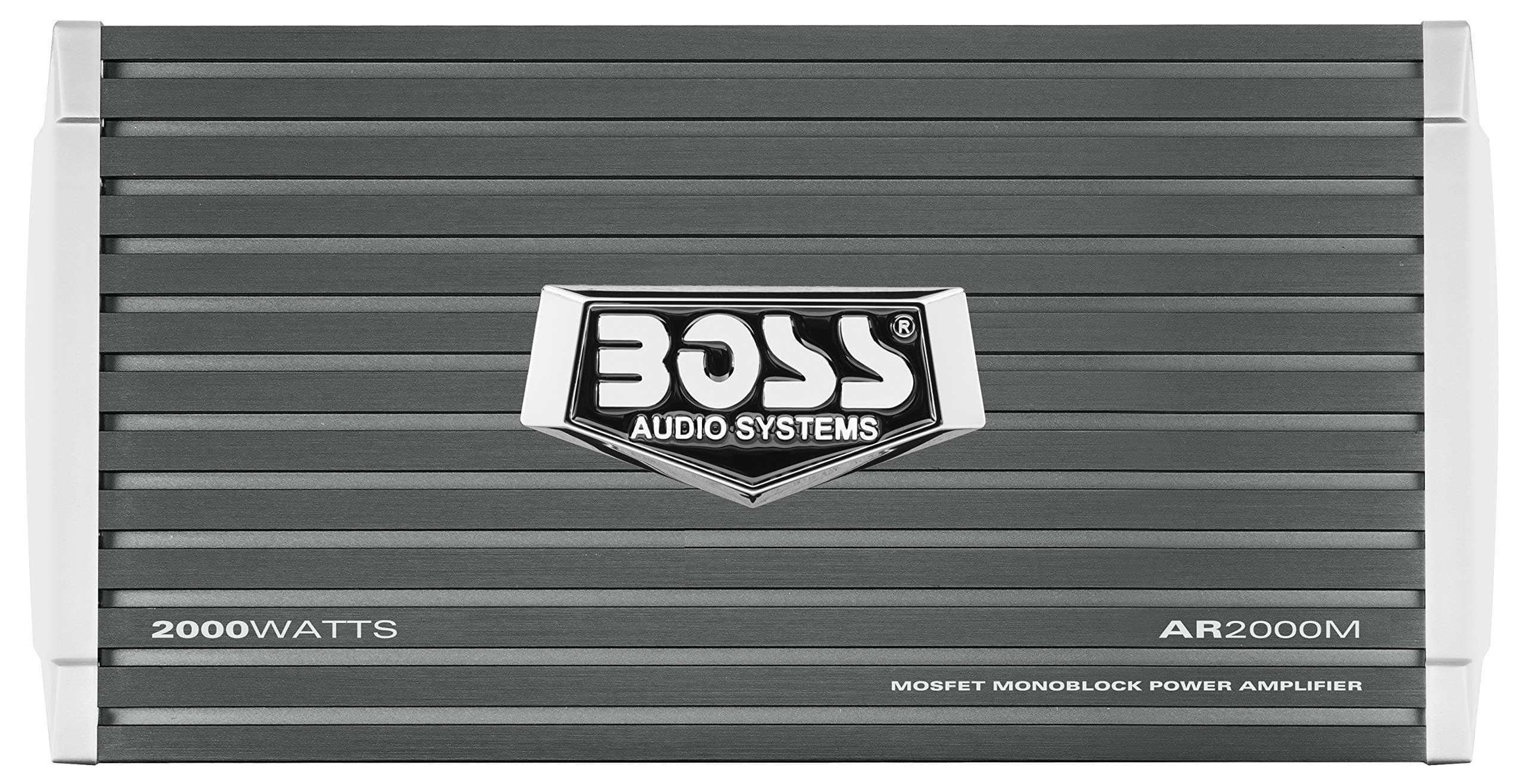 BOSS AUDIO AR2000M ARMOR MONOBLOCK MOSFET POWER AMPLIFIER WITH REMOTE SUBWOOFER LEVEL CONTROL - 200