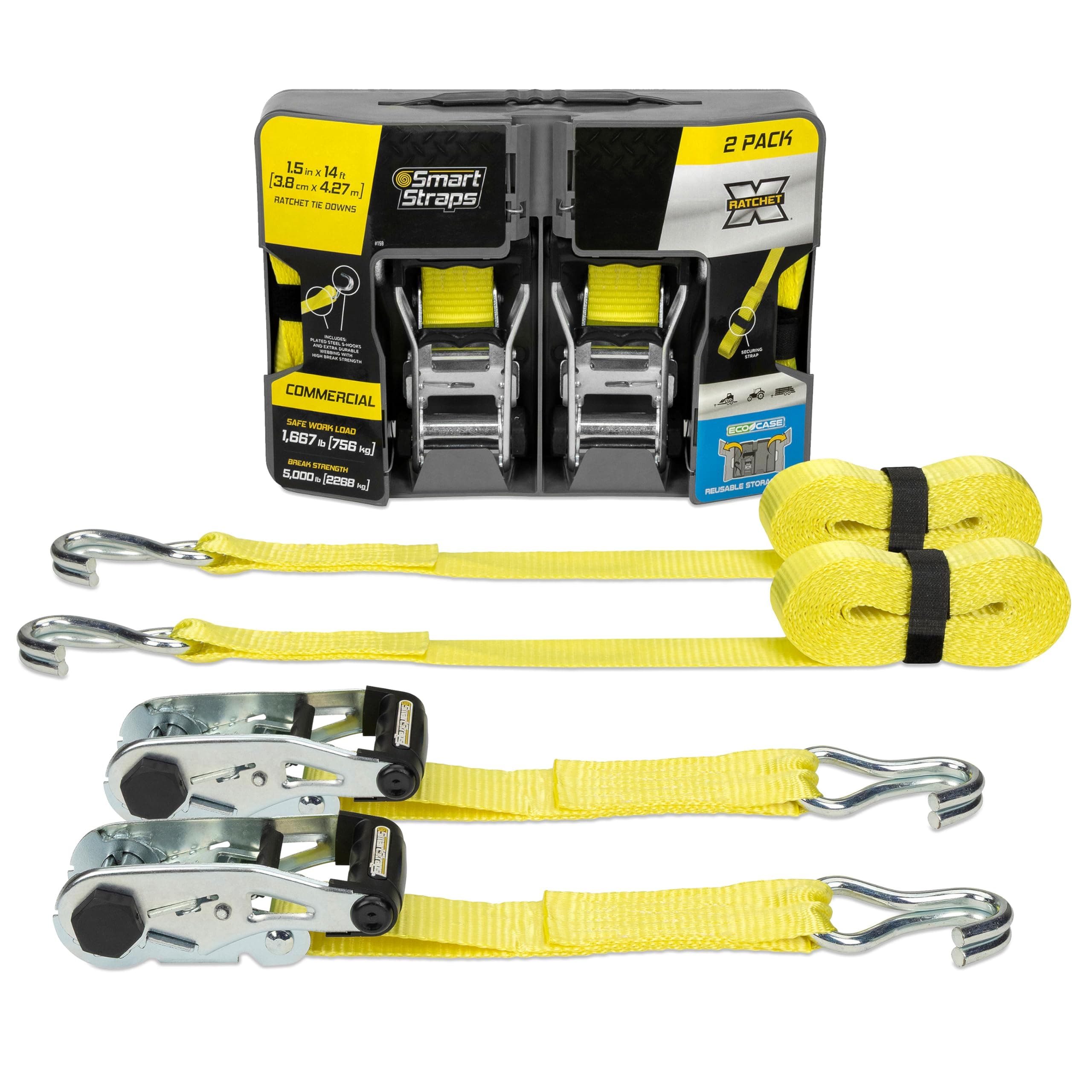 Ratchet-X Commercial Duty Tie Downs
