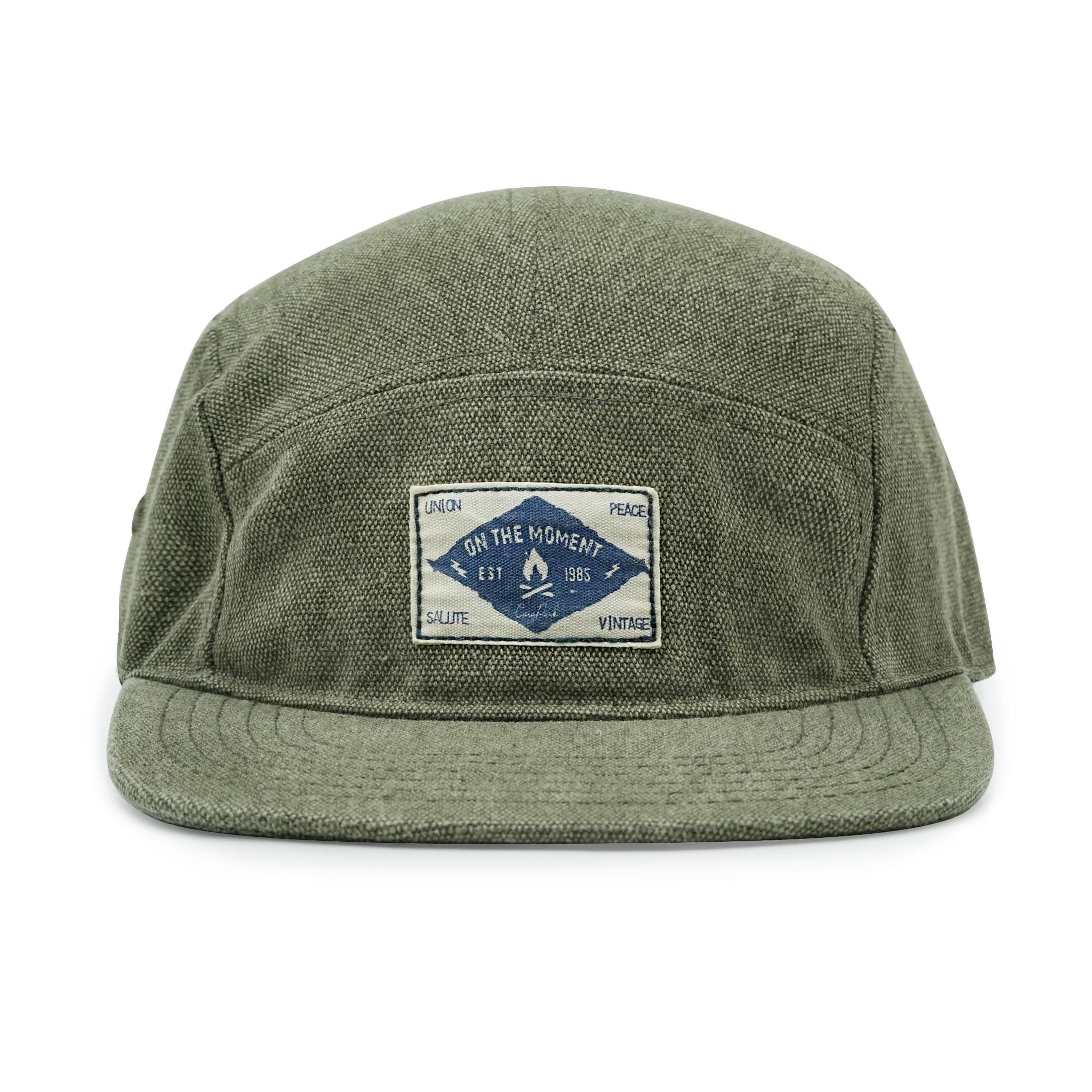 Snapback 5 Panel Hat for Men Women Washed Cotton Flat Bill Baseball Cap Strapback Hip Hop Biker Board Cap