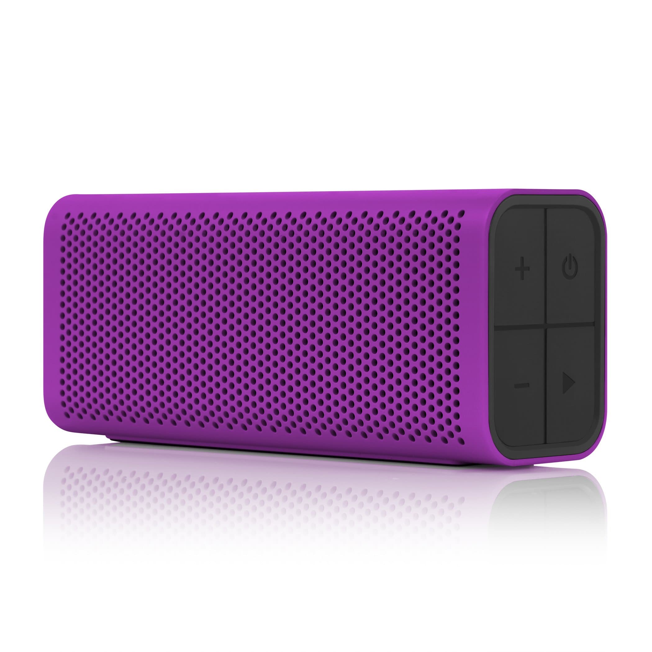 BRAVEN 705 Portable Wireless Bluetooth Speaker [12 Hours][Water Resistant] Built-in 1400 mAh Power Bank Charger - Purple