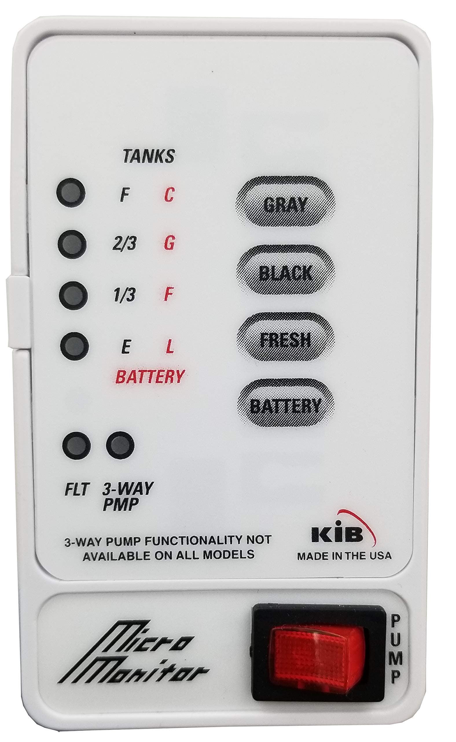 KIB M21VW Micro Monitor System, White