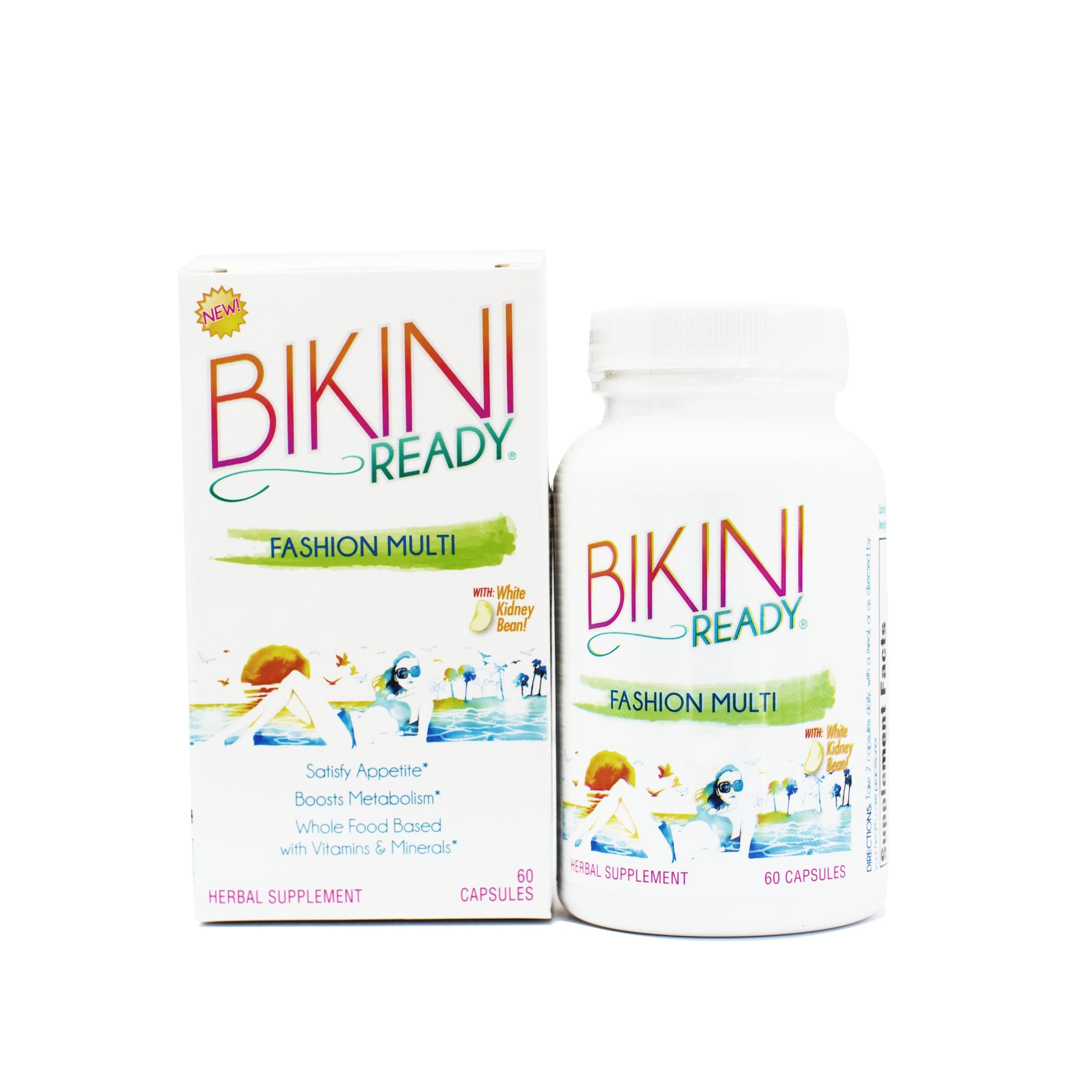 Bikini Ready Fashion Multivitamin, 60 Count
