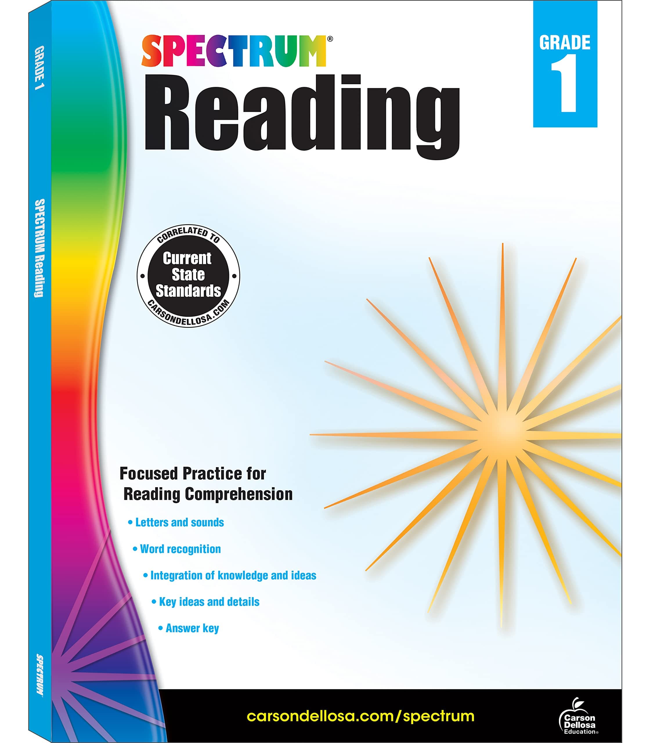 Spectrum Reading Comprehension Workbook - Grade 1