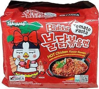 Beniko Samyang Tomato Pasta Buldak Ramen - 140Gx5