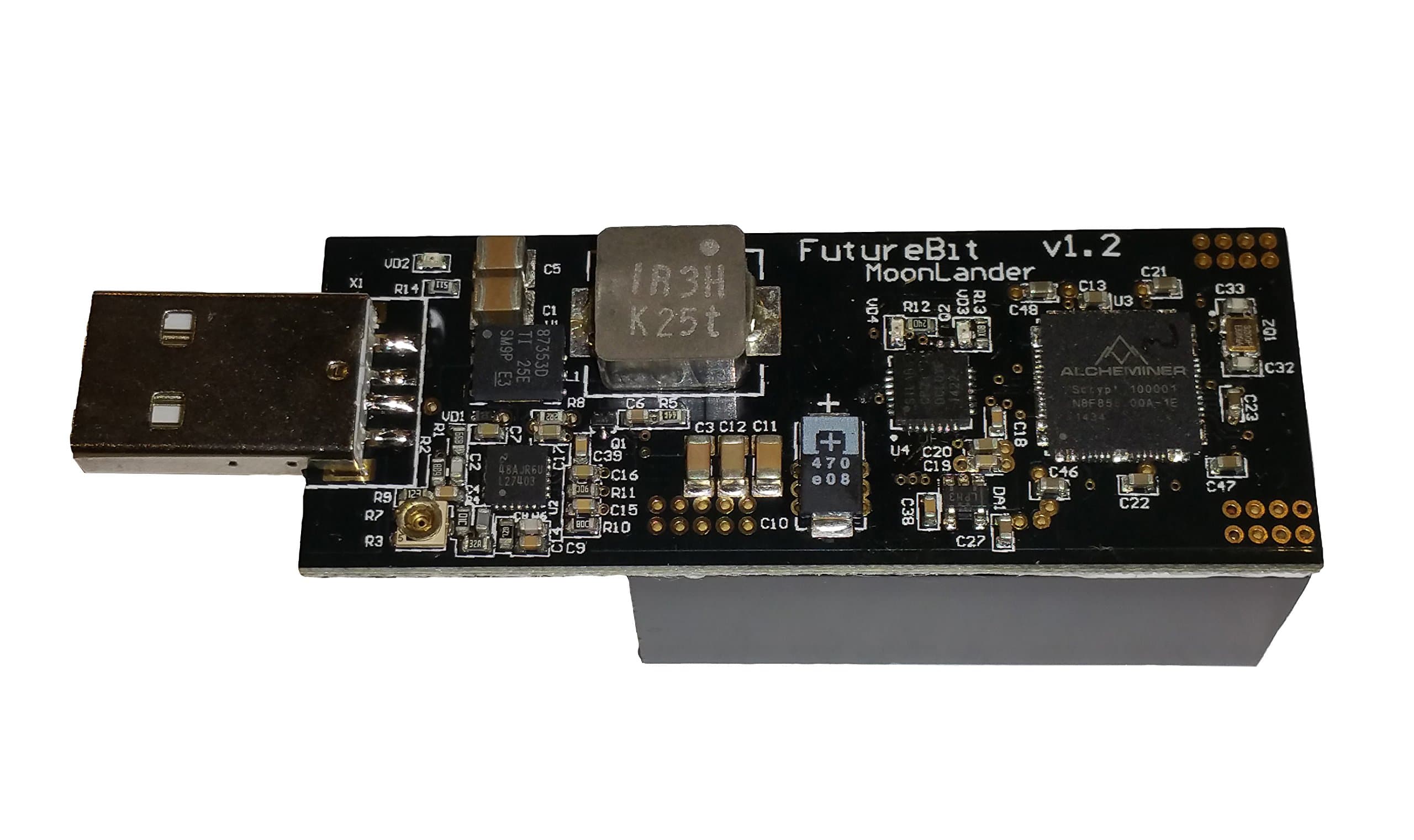 MoonLander USB Stick Scrypt Miner 300-1000kh/s (Alcheminer Scrypt 1)