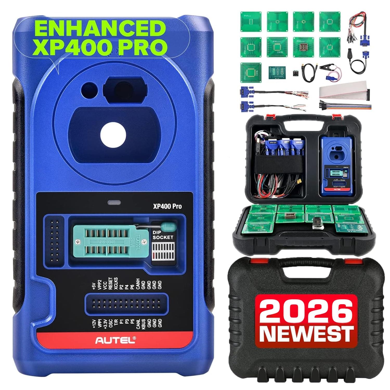 Autel MaxiIM XP400 PRO Key Fob Programming Accessory Tool Working With Autel MaxiIM IM508/ IM508S/ IM608S II/ IM608 PRO II, Upgraded Version of XP200/ XP400 Key Programmer