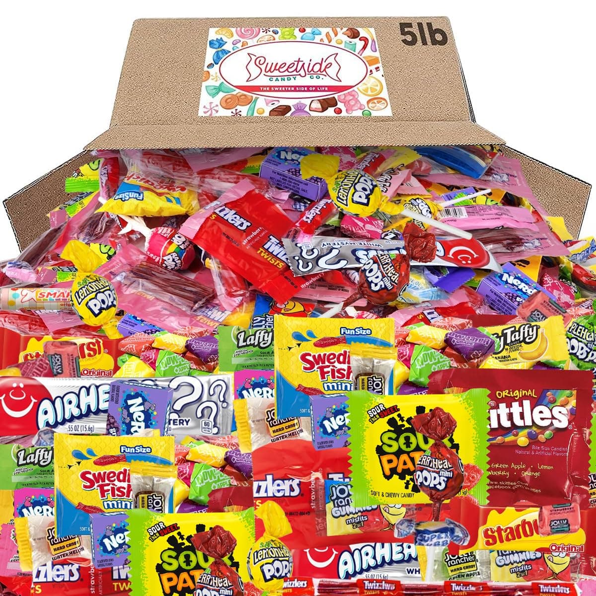 Bulk Candy Individually Wrapped - Parade Kid’s Dream, 5lb of Individually Wrapped Party Variety Mix Bag, Kid’s Favorite Sweets Giant Assorted Classic Candies for Pinata Filler, Goodie Bag