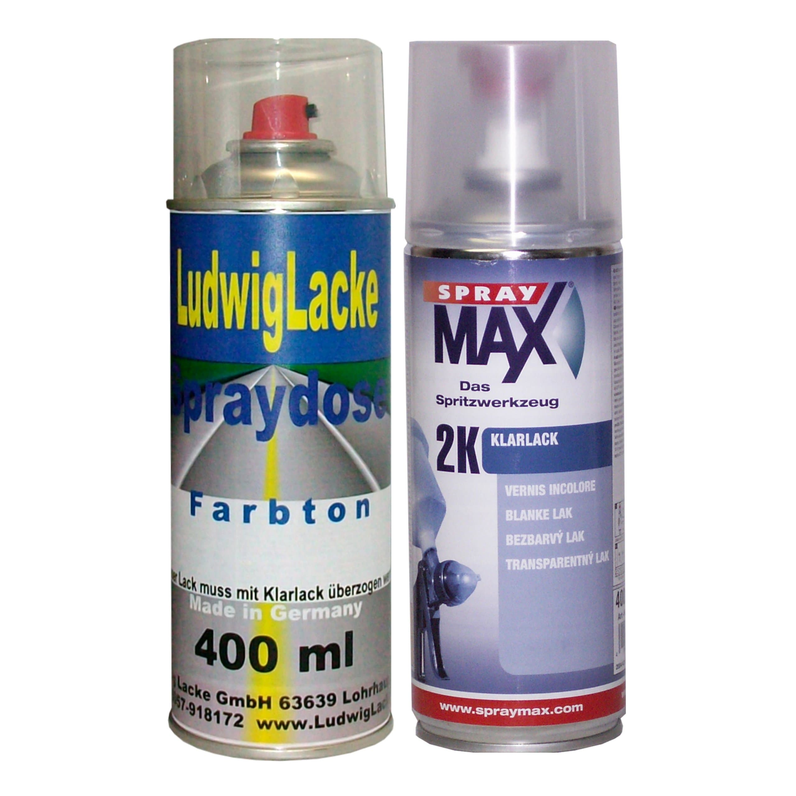 Premium Spray Paint Kit Vauxhall Black Sapphire Colour Code: 2HU Models from 2001 – 2005 Pearl Effect * 2 Lacquer Aerosol Spray Cans In A Set – Base Coat 400 ml and a Box 2 K Clear Lacquer Aerosol 400 ml.