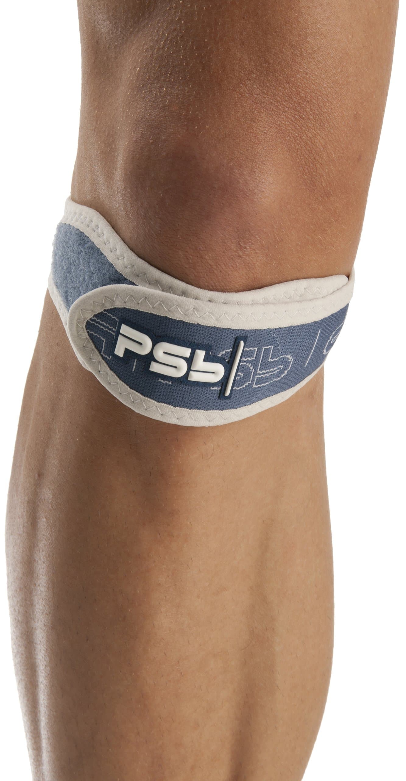PSB Sports Patella Strap - Blue/White, One Size