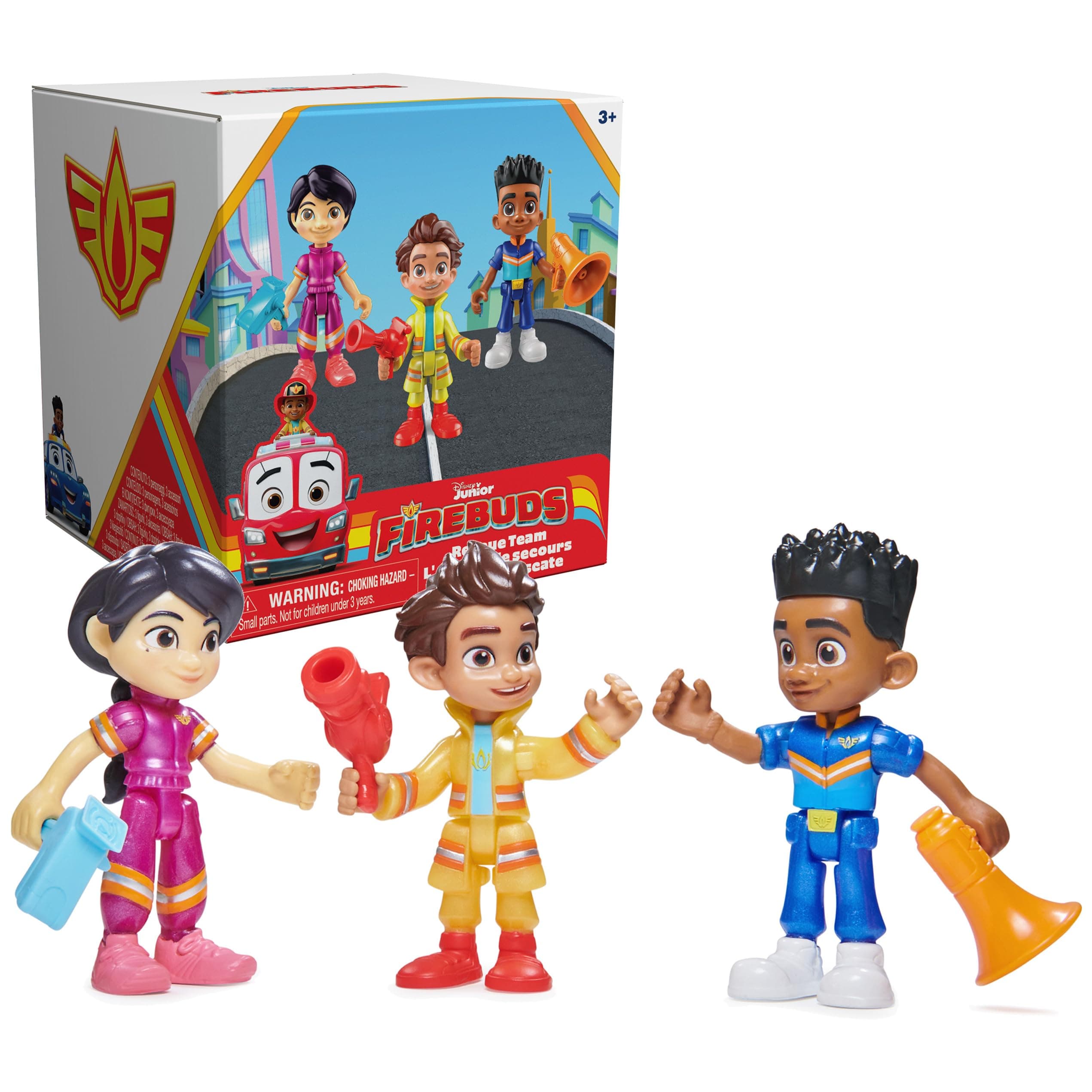 Disney Junior Firebuds Figurine Gift Pack, 6066265