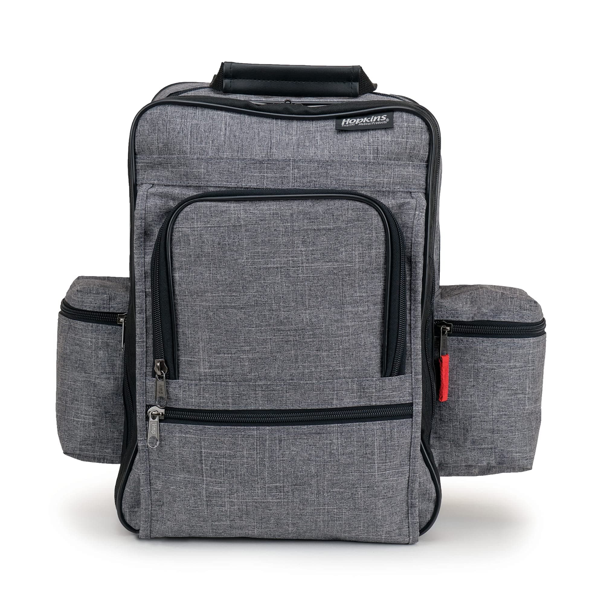 Antimicrobial 21st Century Plus Home Care Backpack: 600D Polyester, Ergonomic Straps - Secure Laptop Sleeve, 11.5"x9"x16"