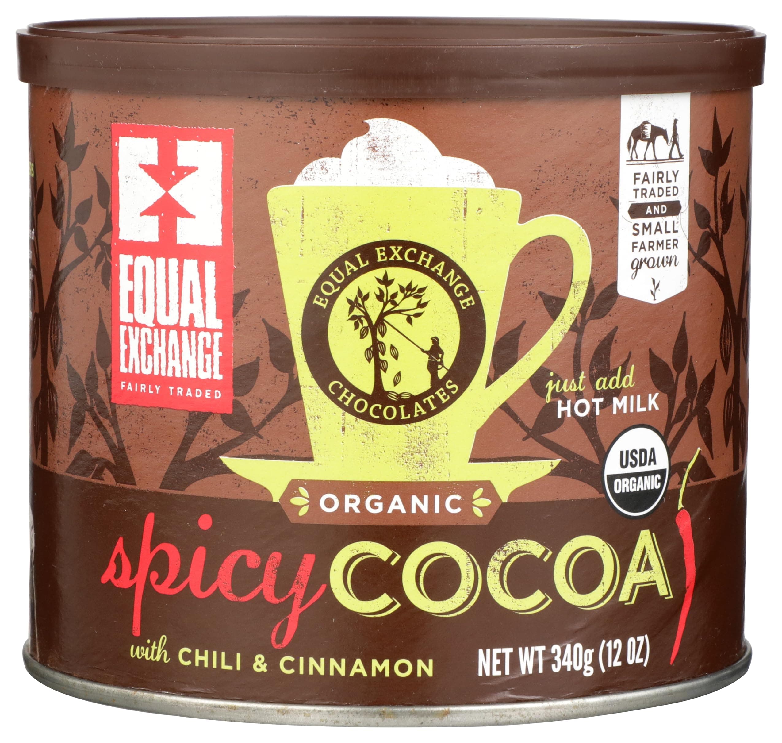 EQUAL EXCHANGE Organic Spicy Hot Cocoa, 12 OZ