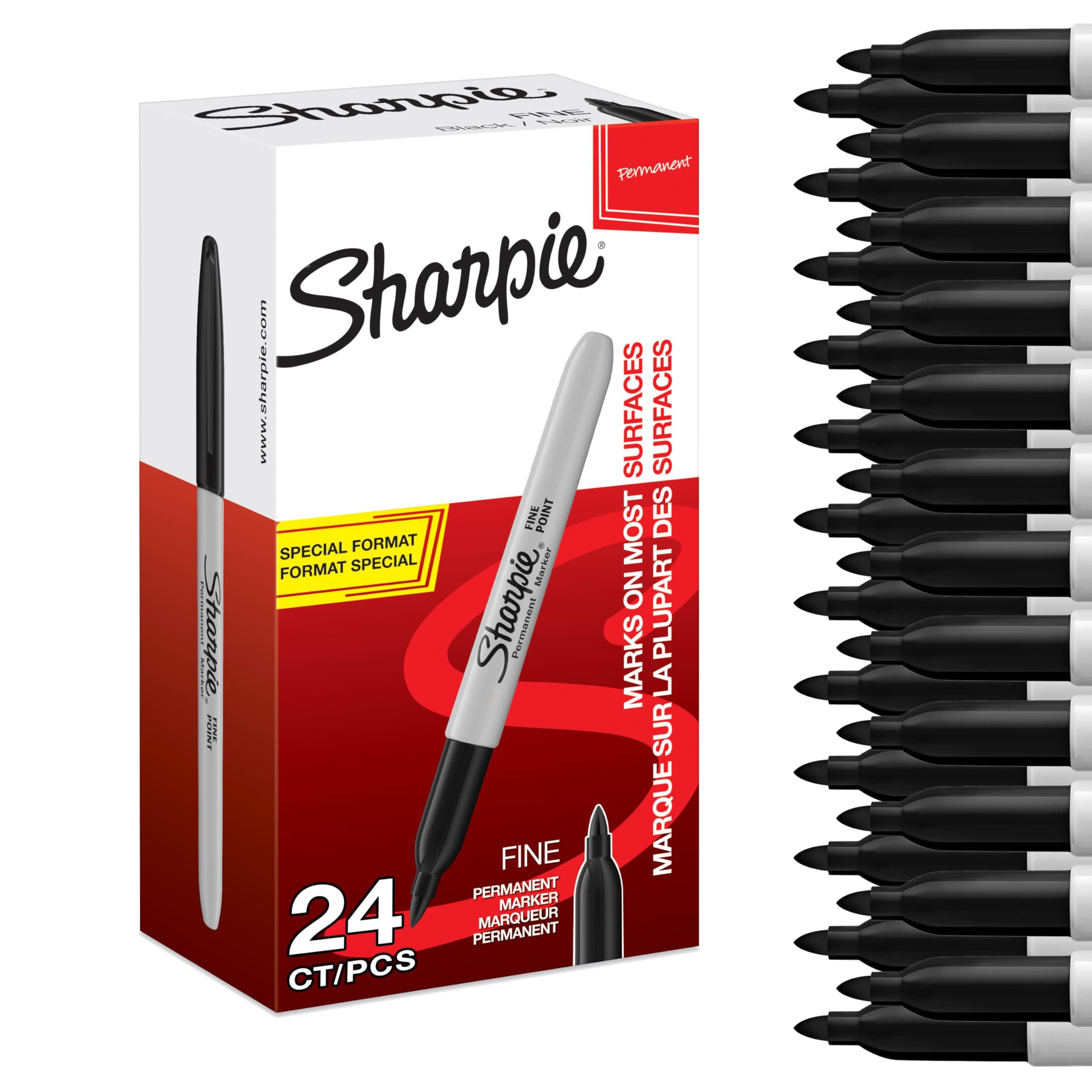 Sharpie Black Permanent Markers