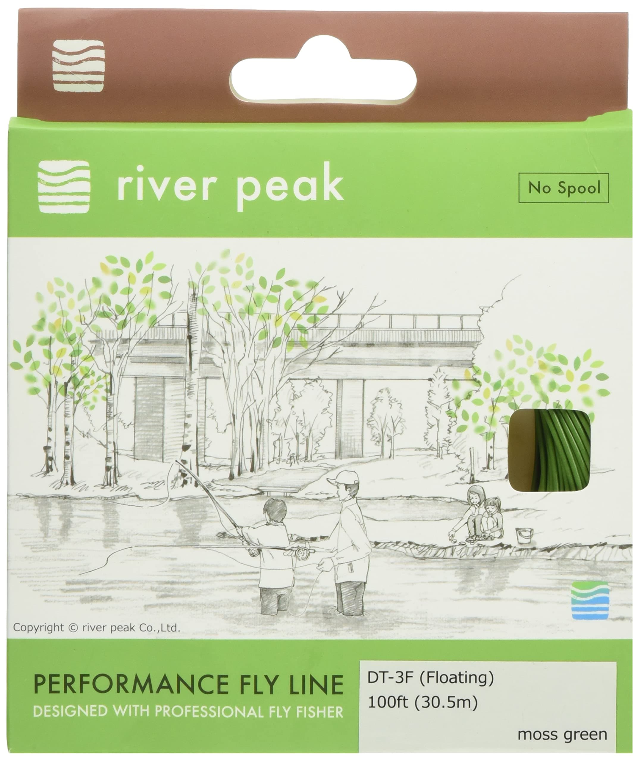 フライライン DT-3F ダブルテーパー フローティング 100FT(30.5m)