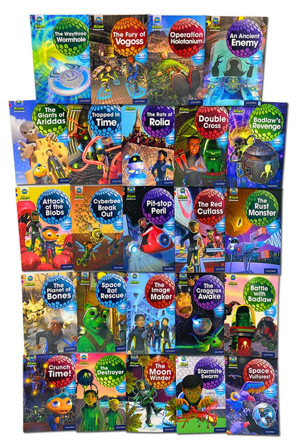Project X Alien Adventures Series 2 Collection 25 Books Bundle