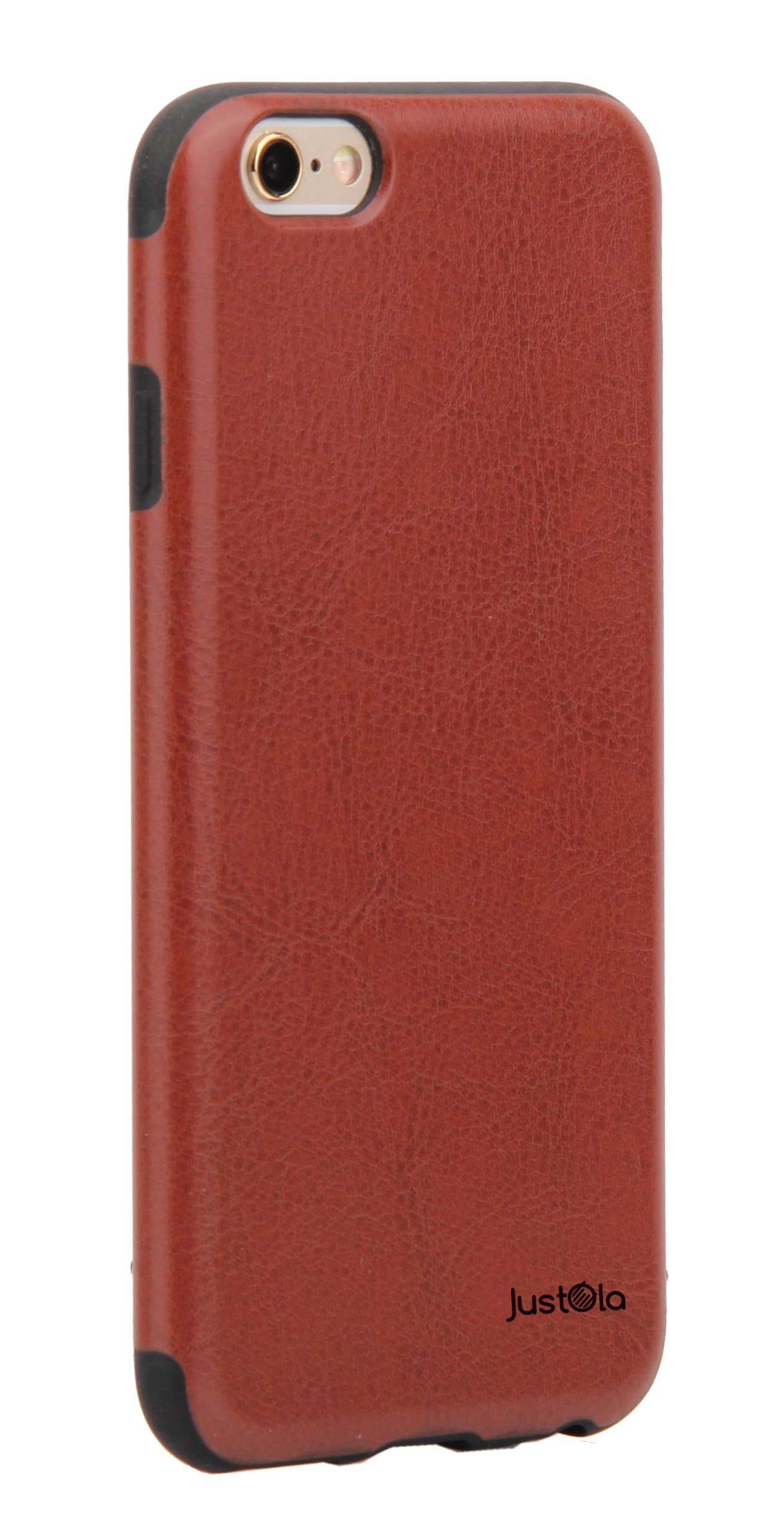 iPhone 6s Case / iPhone 6 Case, JustOla [J-Leather] Leather Case Premium, Slim, Perfect Fit, Scratch Protection With Smooth Touch - Brown