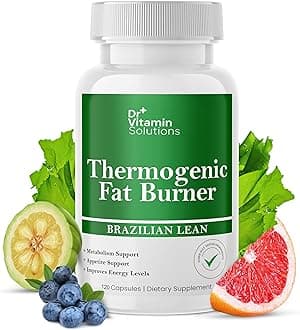 Thermogenic Fat Burner for Women and Men - Appetite Suppressant for Weight Loss - Includes Green Tea Extracts for Bloat Relief - Metabolism Booster - 120 Weight Loss Pills