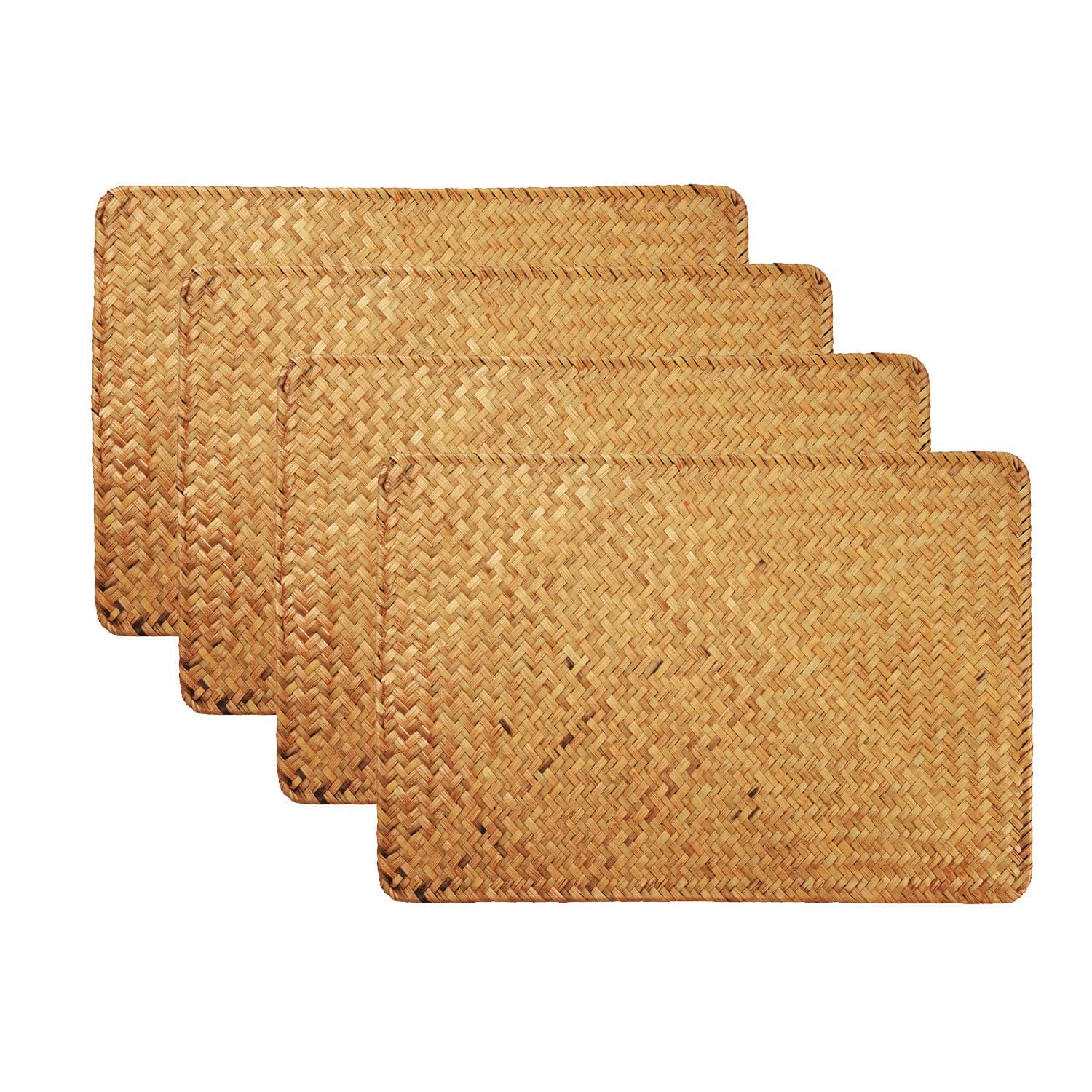 Natural Seagrass Woven Rattan Place Mats