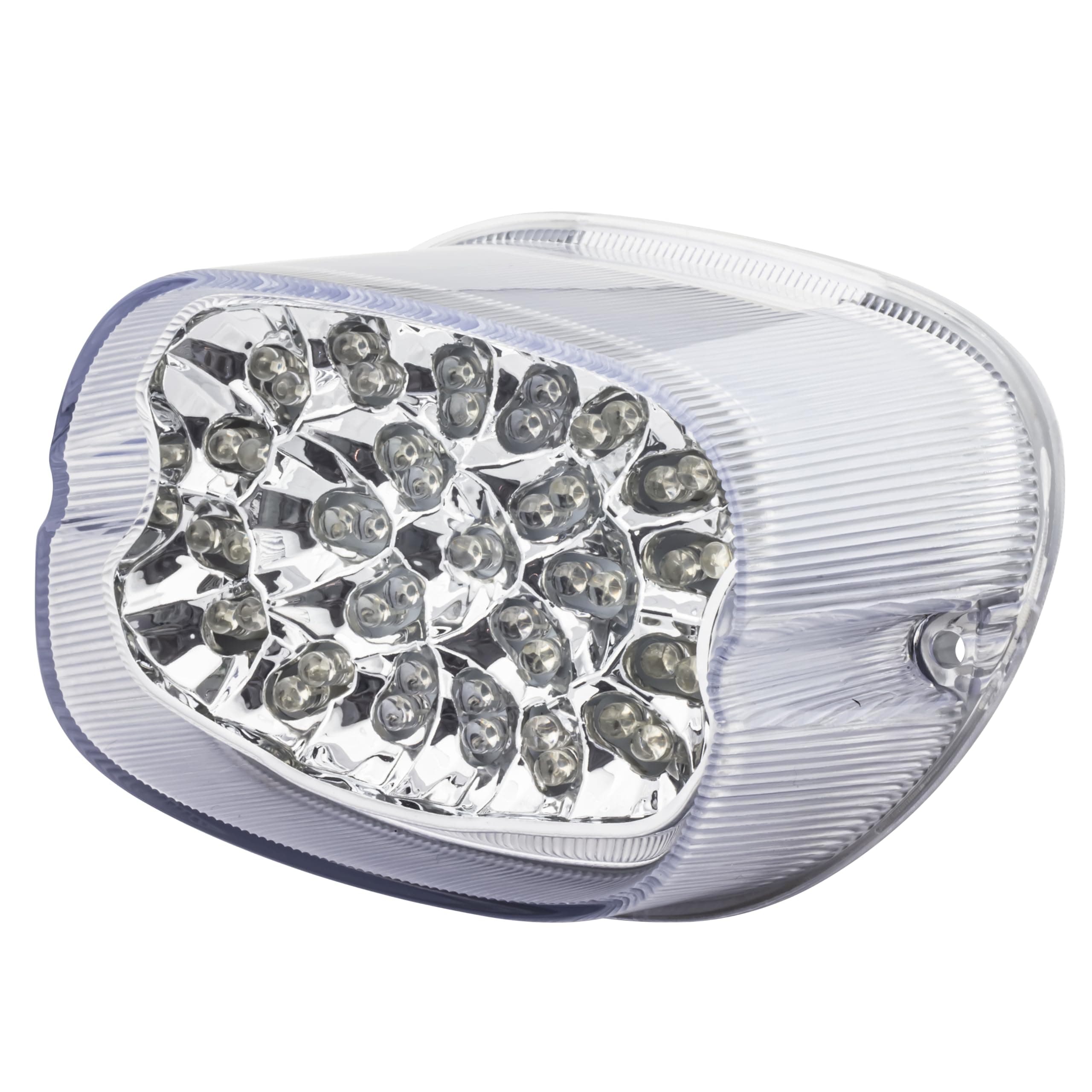 - Eagle Lights 8900TL2-C Squareback LED Tail Light Kit with Integrated Turn Signals for Harley Davidson Motorcycles - Clear