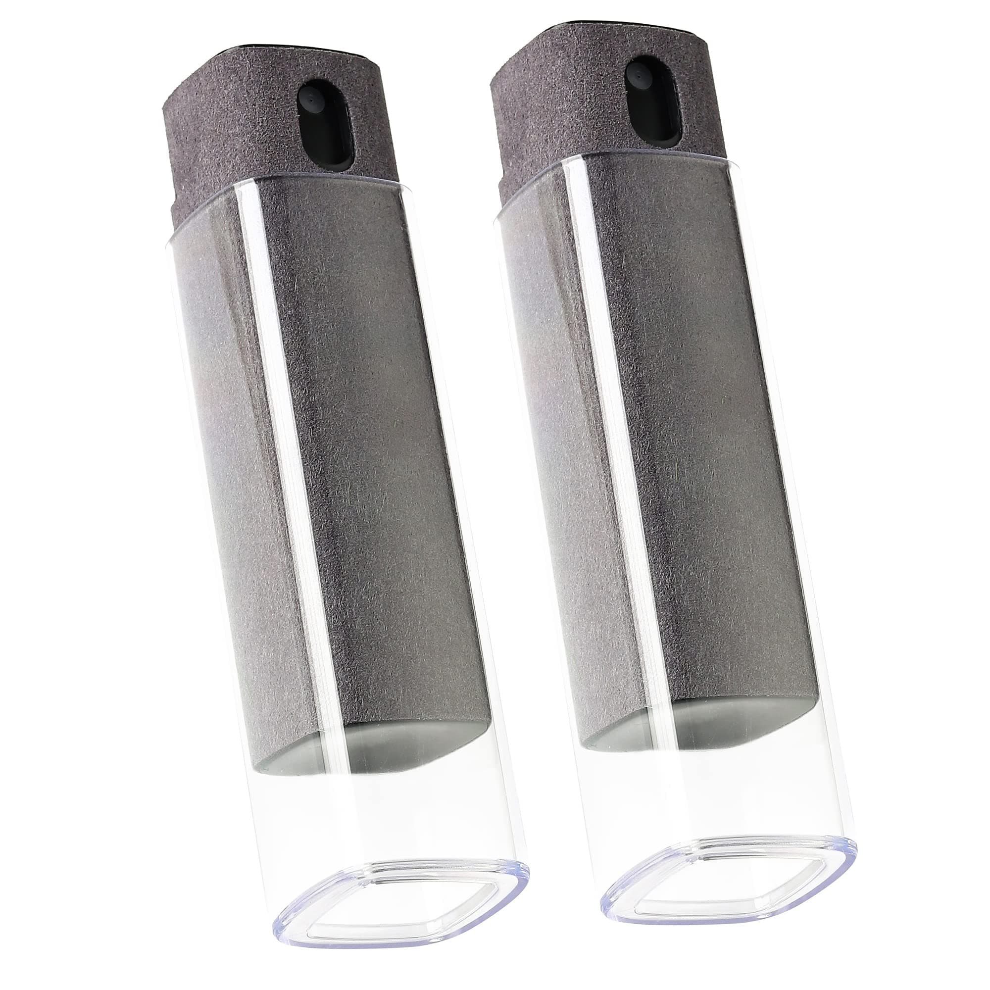 Touchscreen Screen Cleaner Kit 2 Pcs, Phone, Tablet and Car Screen Cleaner, Two in One Spray and Microfiber Cloth(2 Pack Grey)