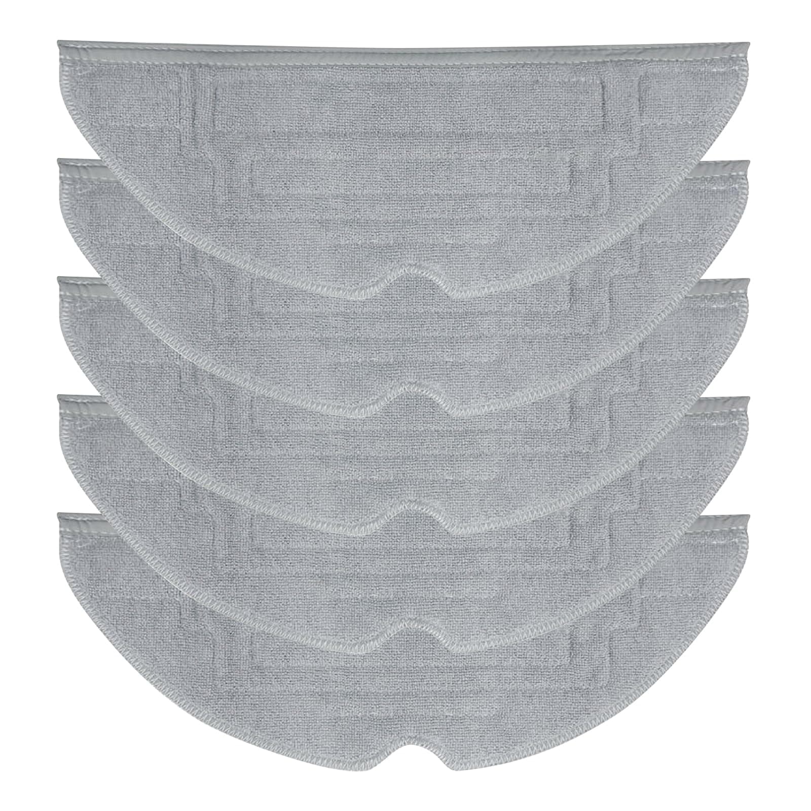 5 Pcs Mop Pads for Roborock S8, S8+, S8 Pro Ultra Robot Vacuum, VibraRise 2.0 Washable Reusable Mopping Pad Replacement Accessories