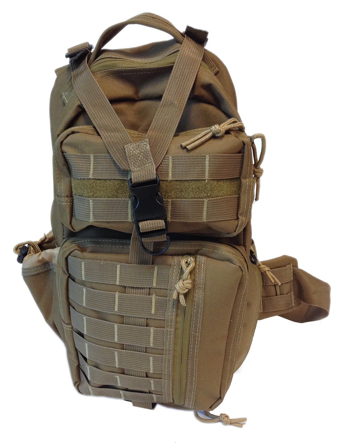 DDT Assassin (Go-Bag) Sling Bag Hydration Pack (Tan)
