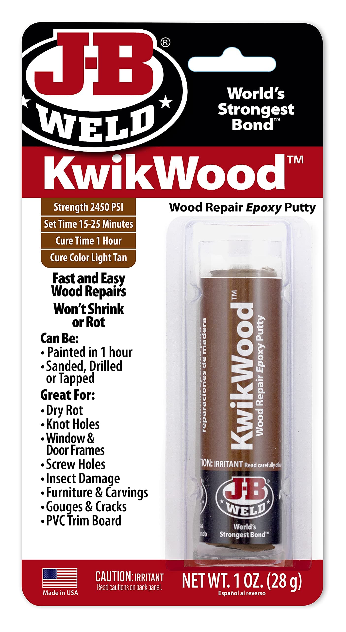 J-B Weld KwikWood