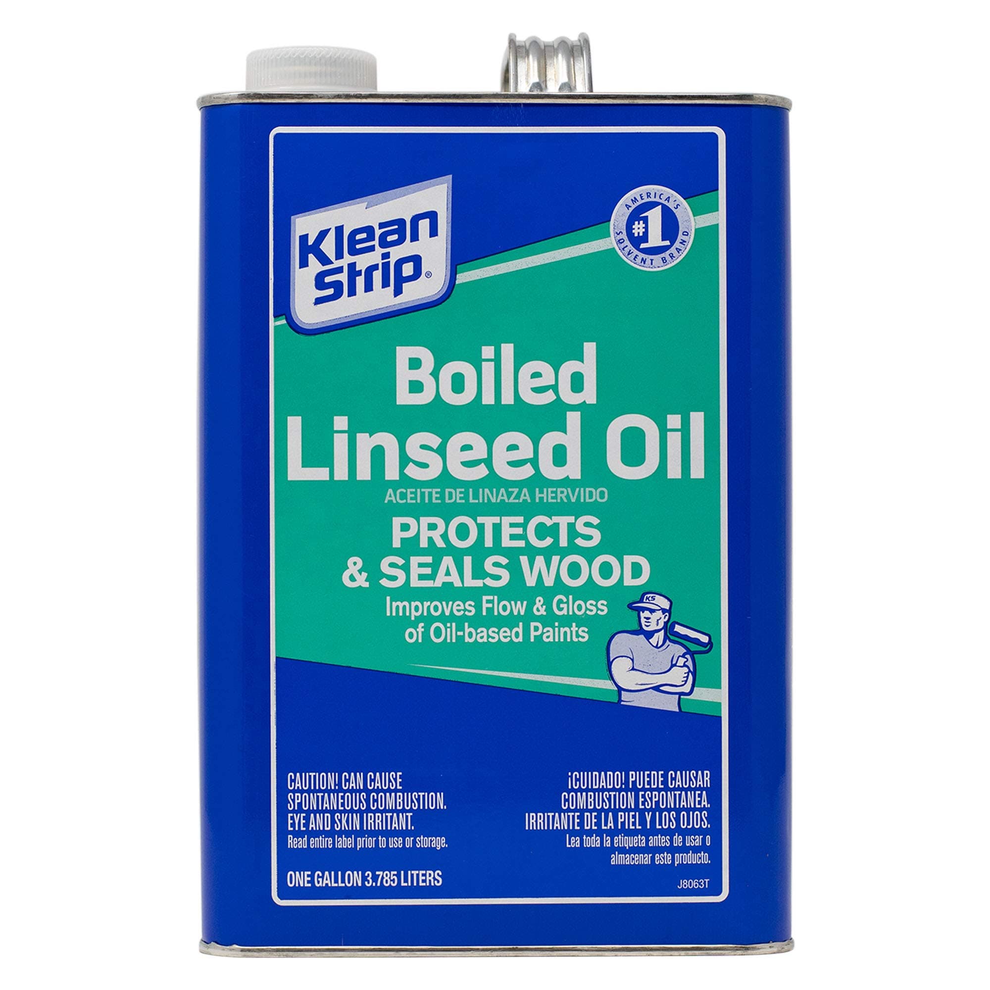 GLO45 Boiled Linseed Oil, 1-Gallon