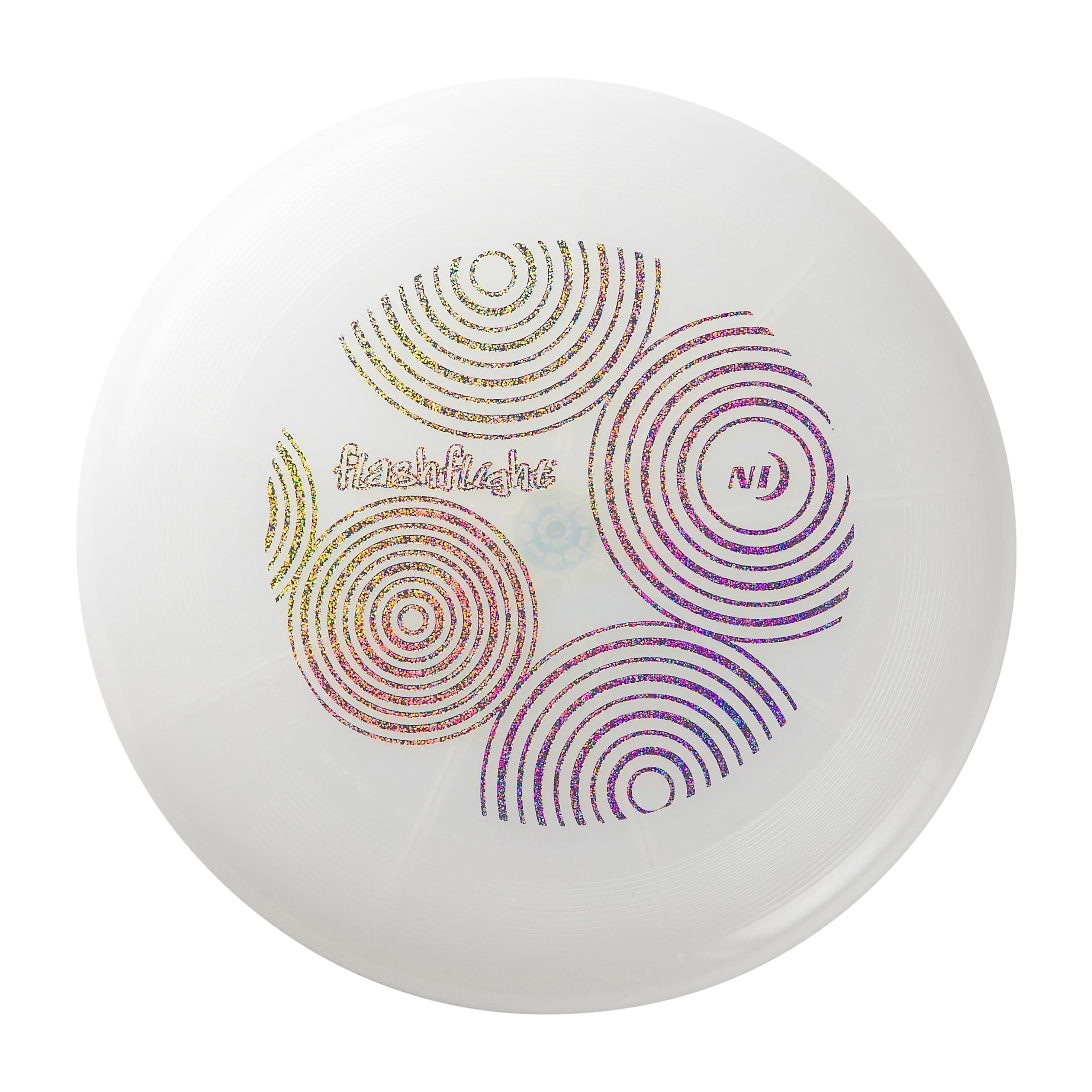 Nite Ize Flashflight LED Light Up Flying Disc, Glow in The Dark for Night Games
