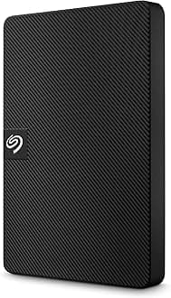 Expansion Portable, 2TB, External Hard Drive, 2.5 Inch, USB 3.0, for Mac and PC, 2 year Rescue Services (STKM2000400)
