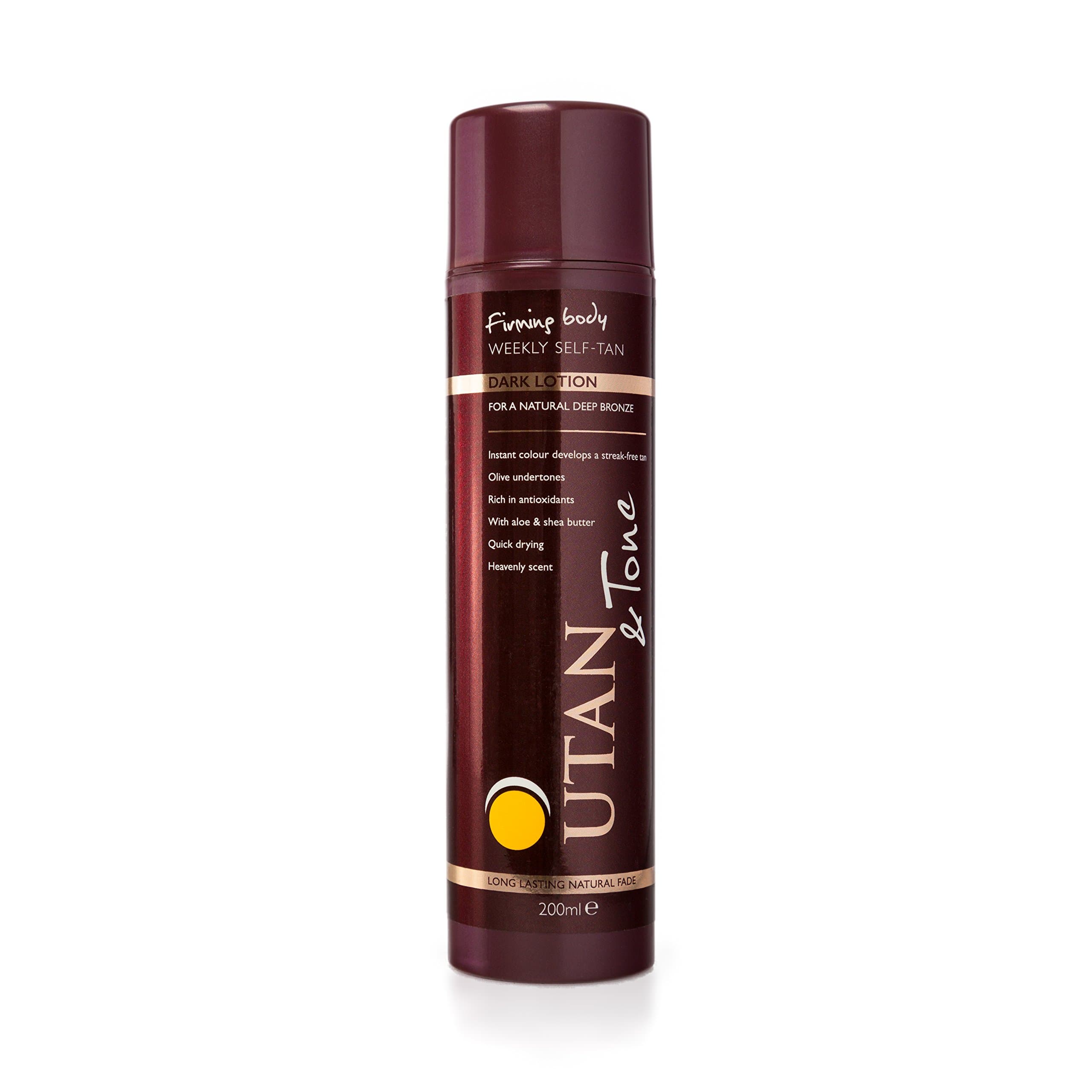 UTan and Tone Weekly Self-Tan Lotion - Dark