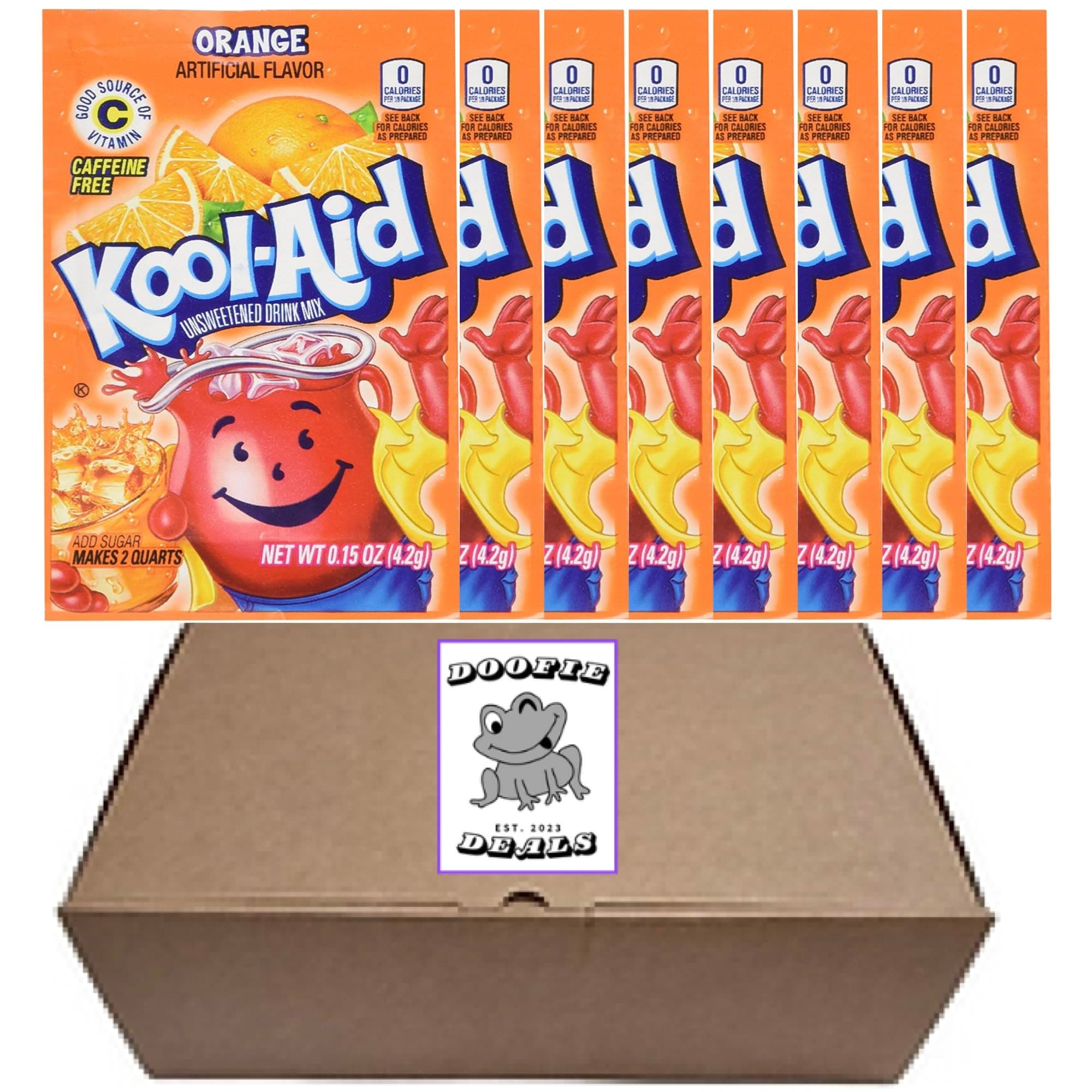 Kool-Aid Drink Mix - 8 Packets (Orange)