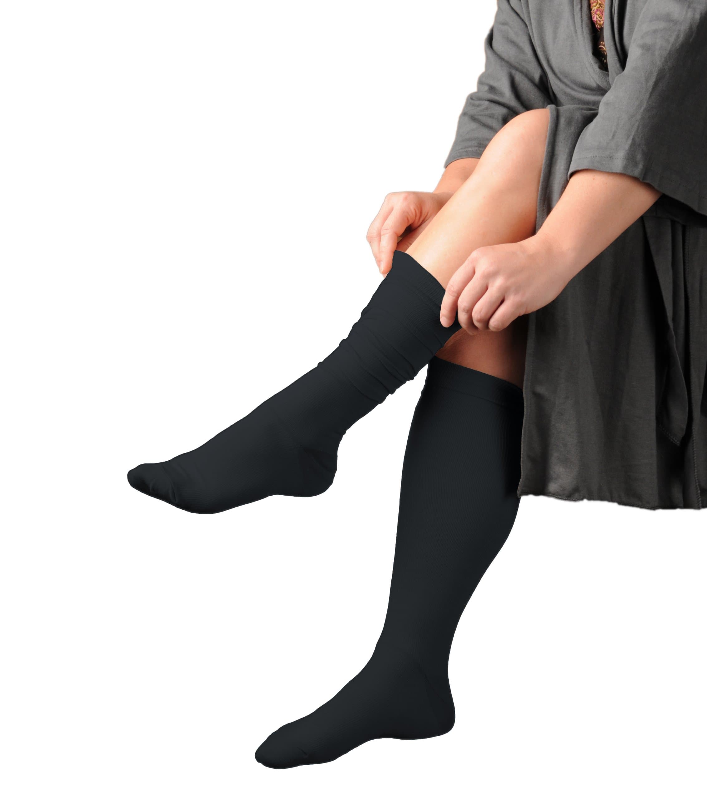 Pregnancy Socks-Black-8.5-10.5