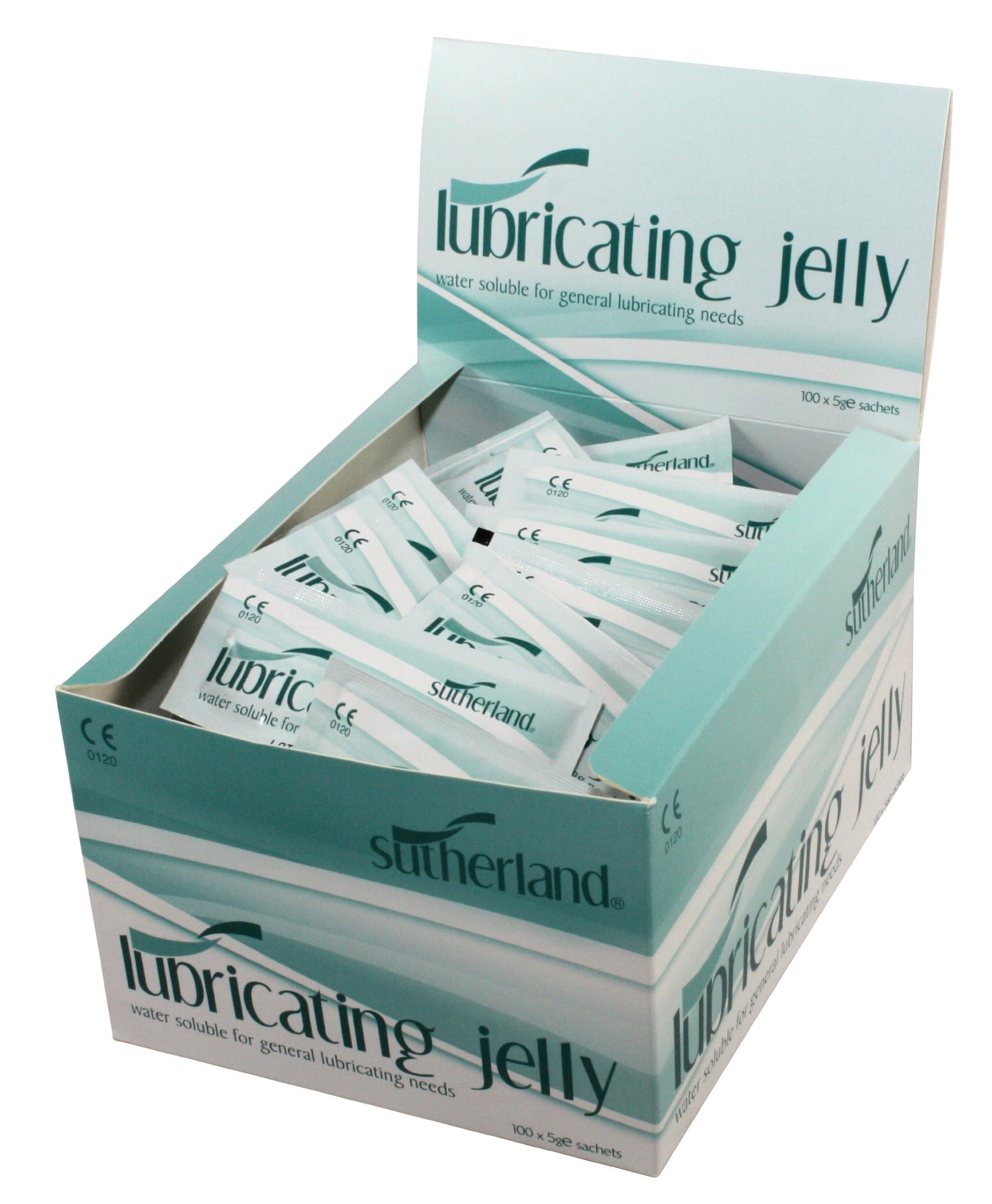 Sutherland Sterile Lubricating Jelly - 5gm single use sachets