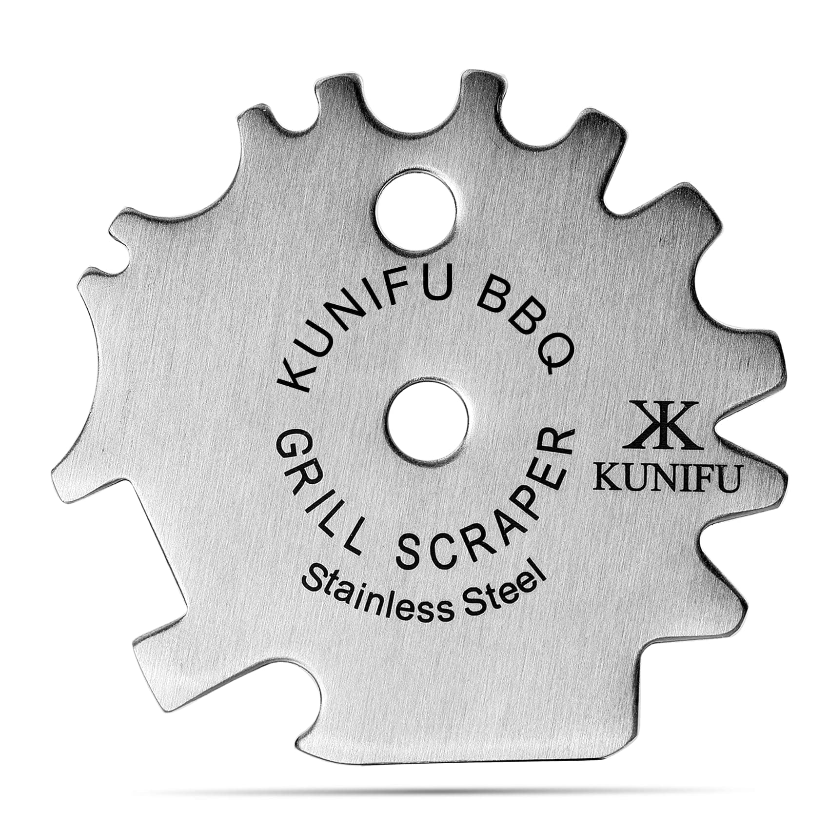 - KUNIFU BBQ Grill Scraper, Stocking Stuffers, Bristle-Free for Griddle, Kitchen Gadgets Cleaner, Camping Accessories, Ideal Gifts for Christmas, for Men, Dad, Husband, Boyfriend, Fathers Day