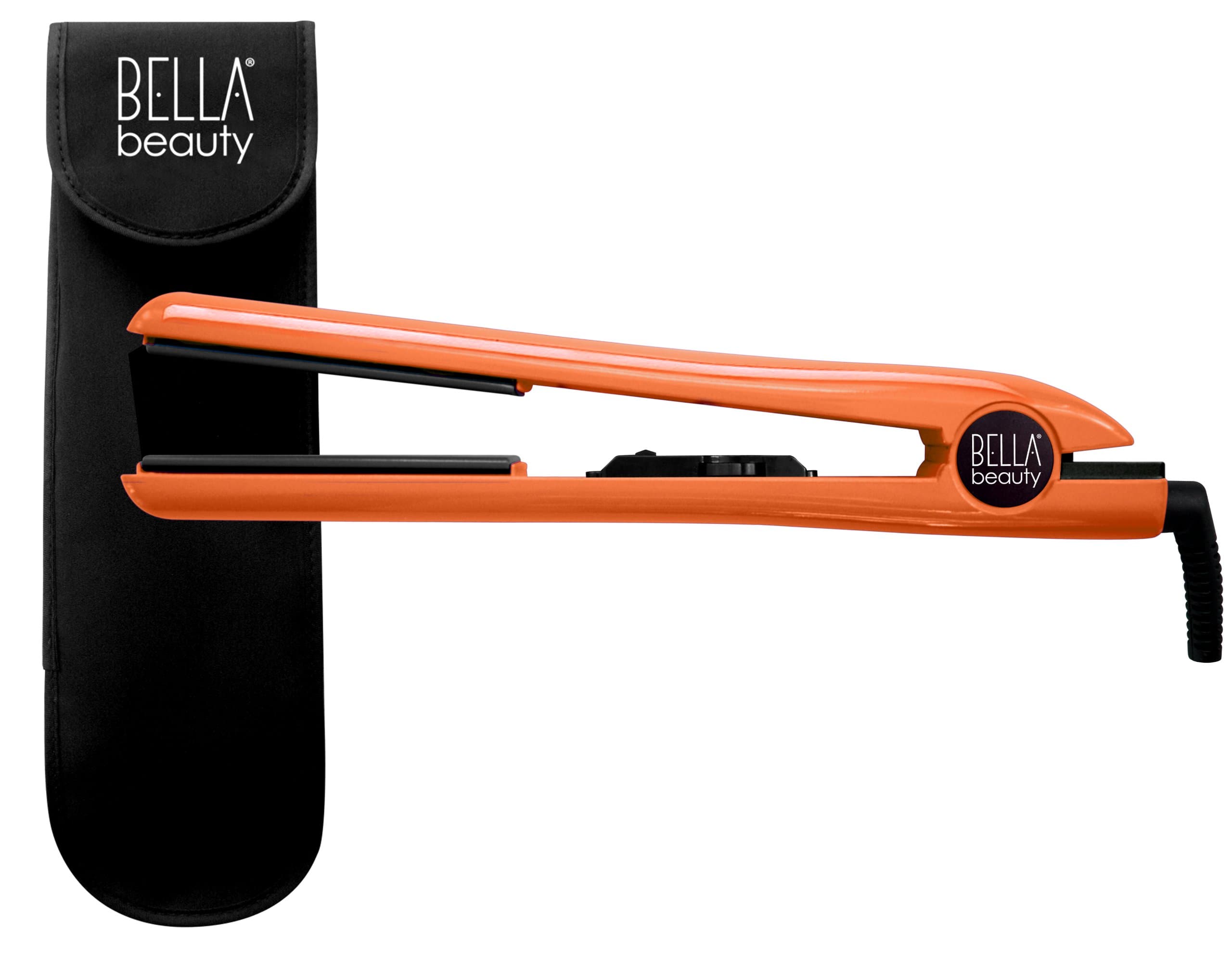 Bella Beauty Flat Iron (Neon Coral)