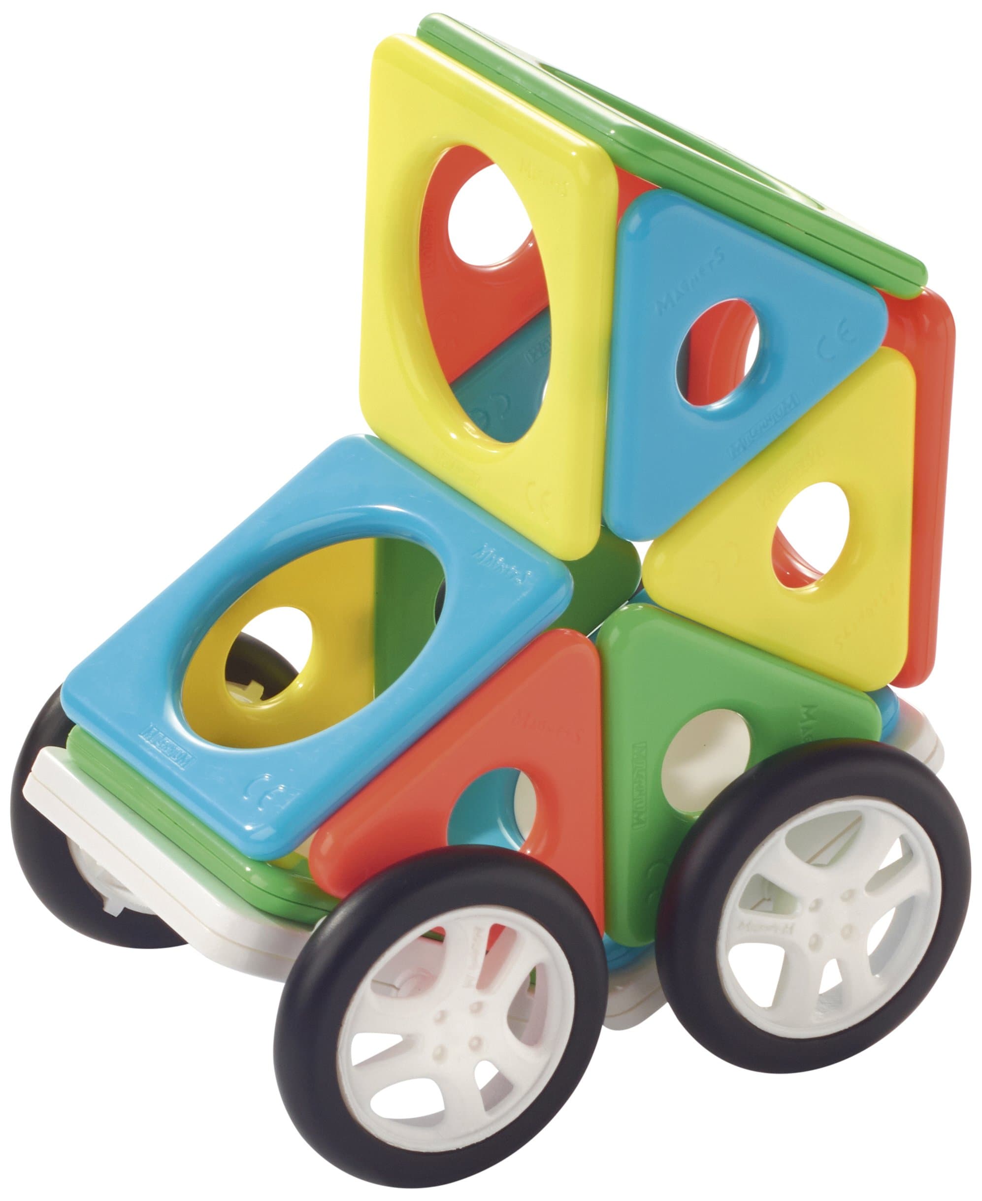 Millenium Magnets Cars 8 Triangles 12 Squares 2 Wheels
