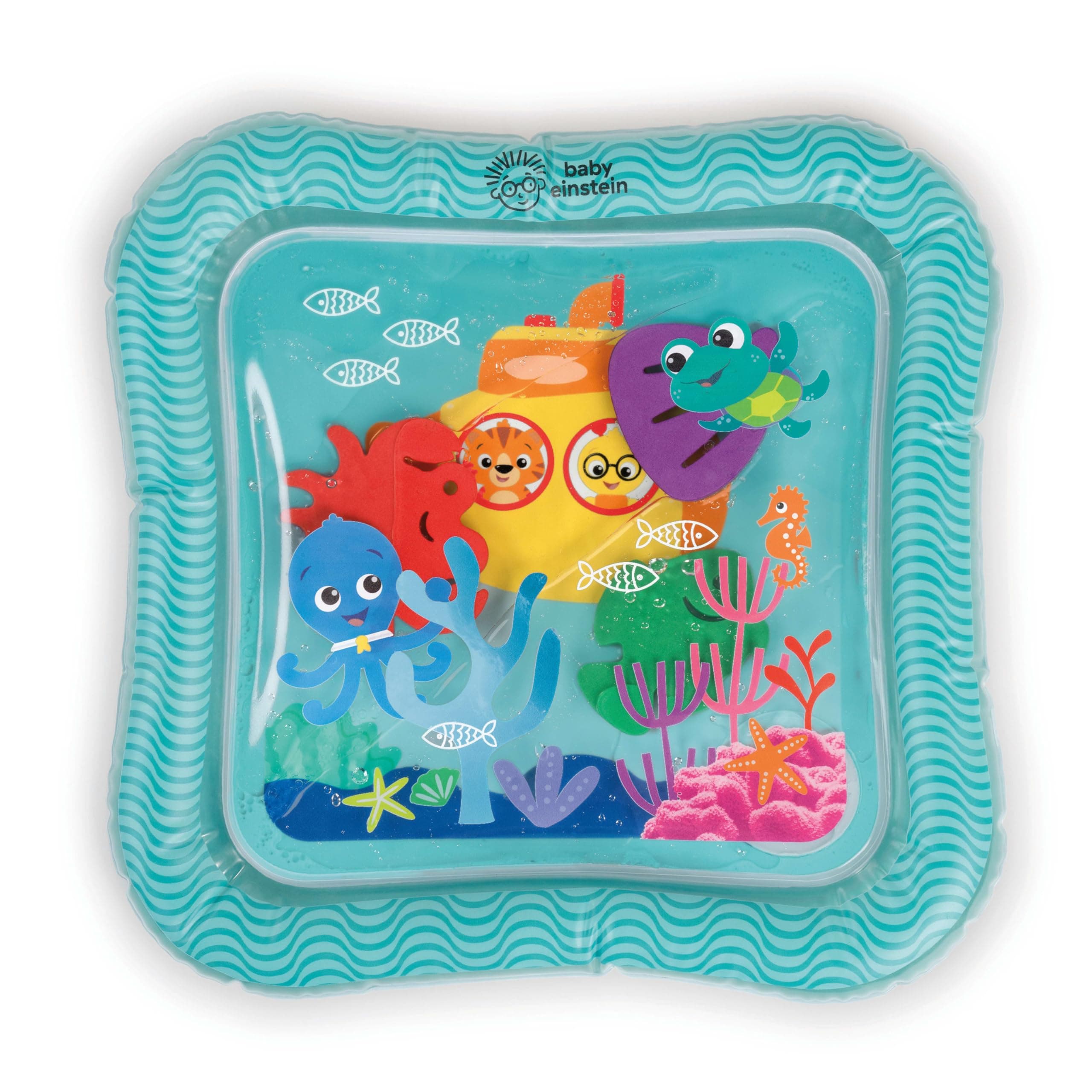 – Baby Einstein Ocean Explorers Sensory Splash Water Mat, Ages 0-36 Months