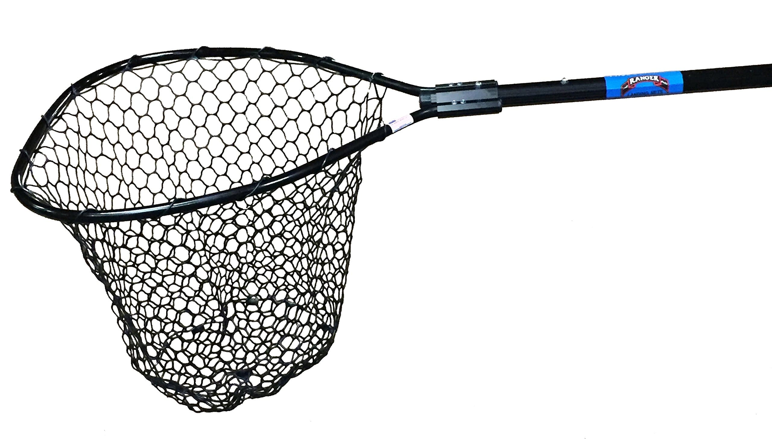 Ranger Nets 458TSR Hook-Free Tangle-Free Molded Rubber Landing Net