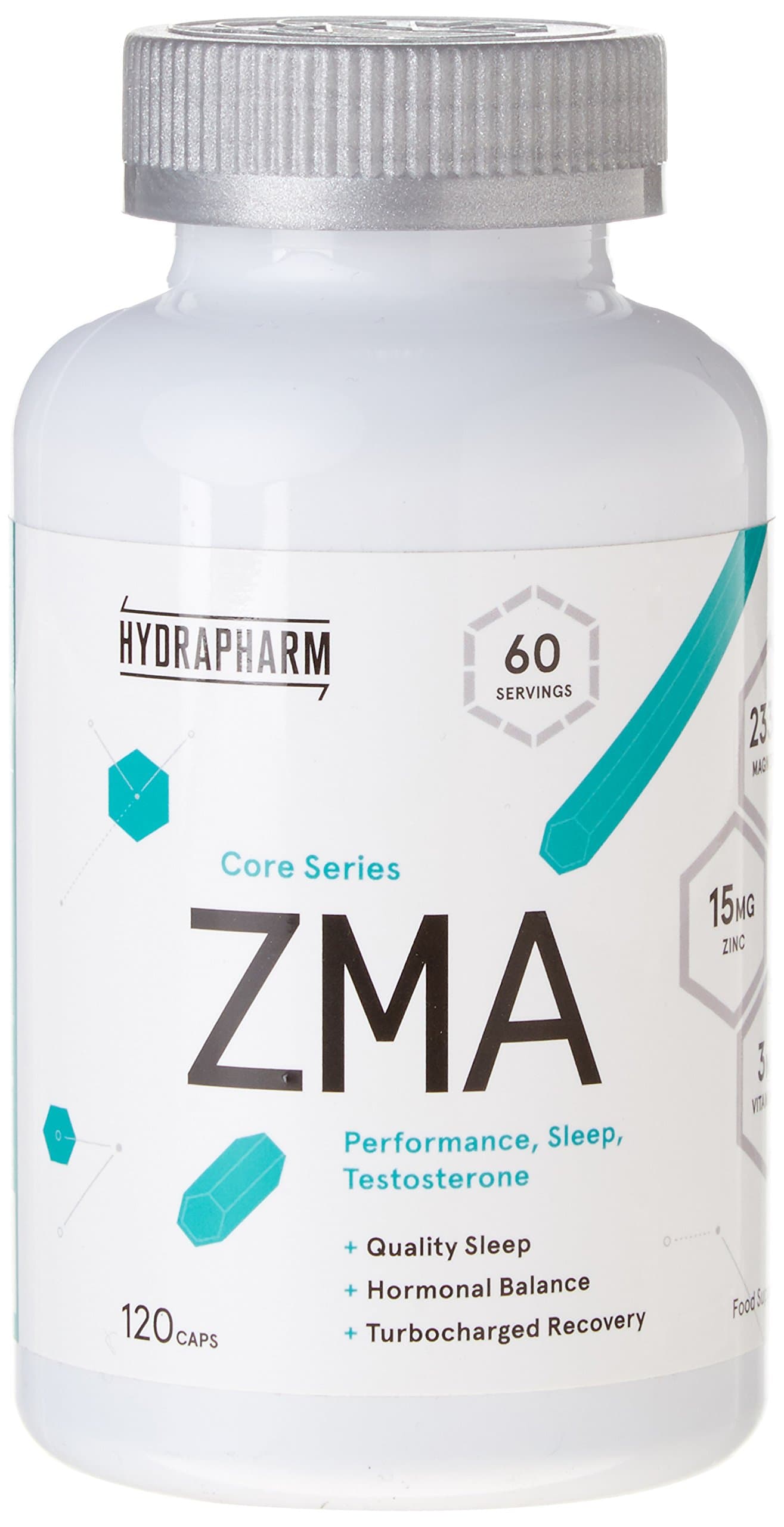 Hydrapharm ZMA Capsules - Pack of 120