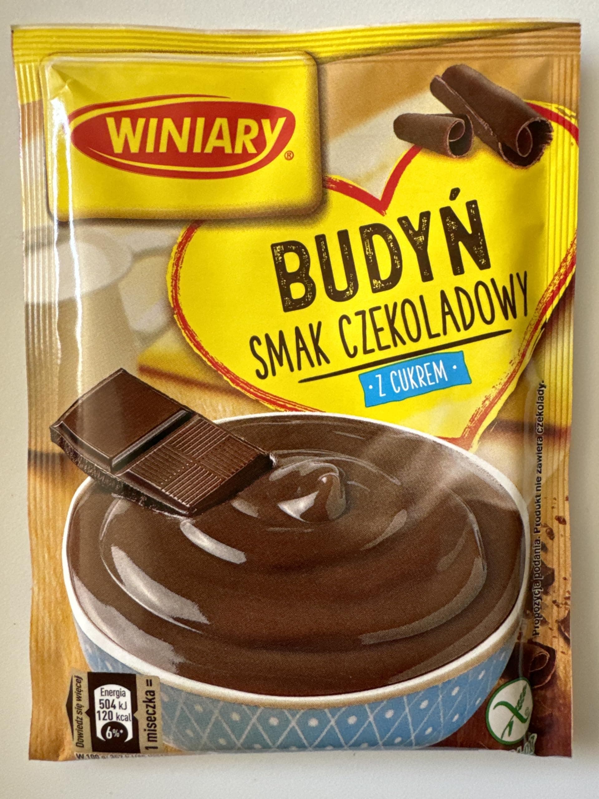 Chocolate Flavored Budyn 63g (Pack of 5)