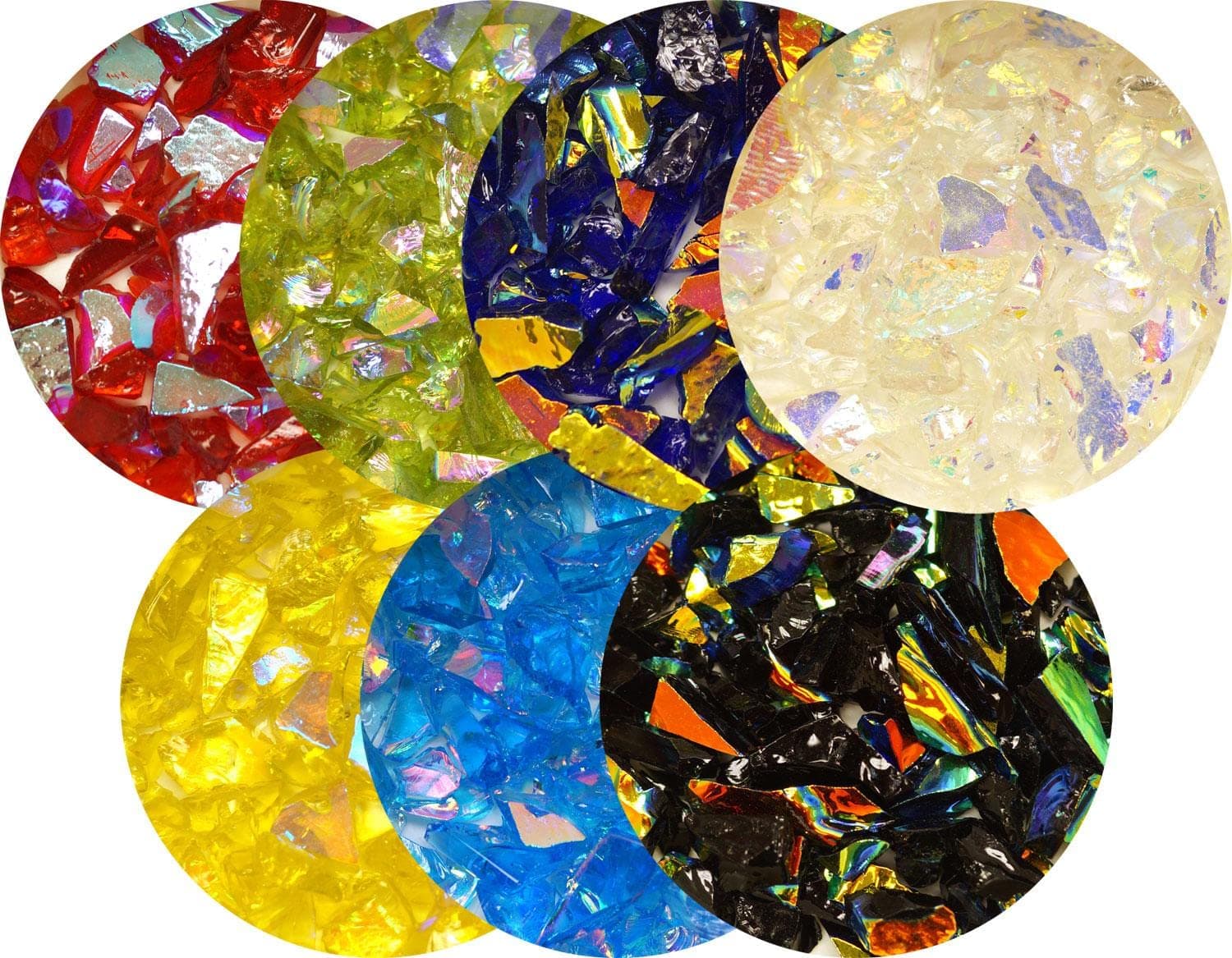 Dichro Magic Colored Dichroic Frit Sampler - 96 Coe